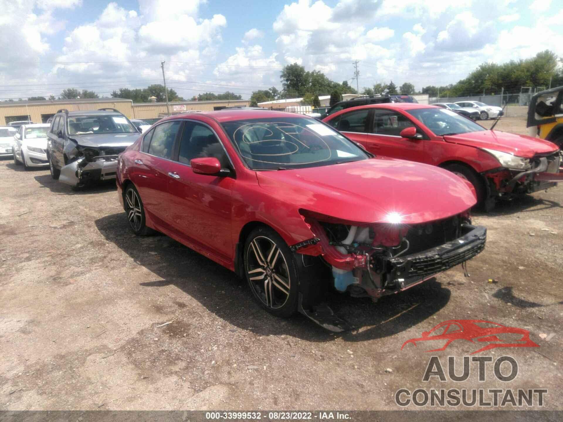 HONDA ACCORD SEDAN 2017 - 1HGCR2F53HA281624