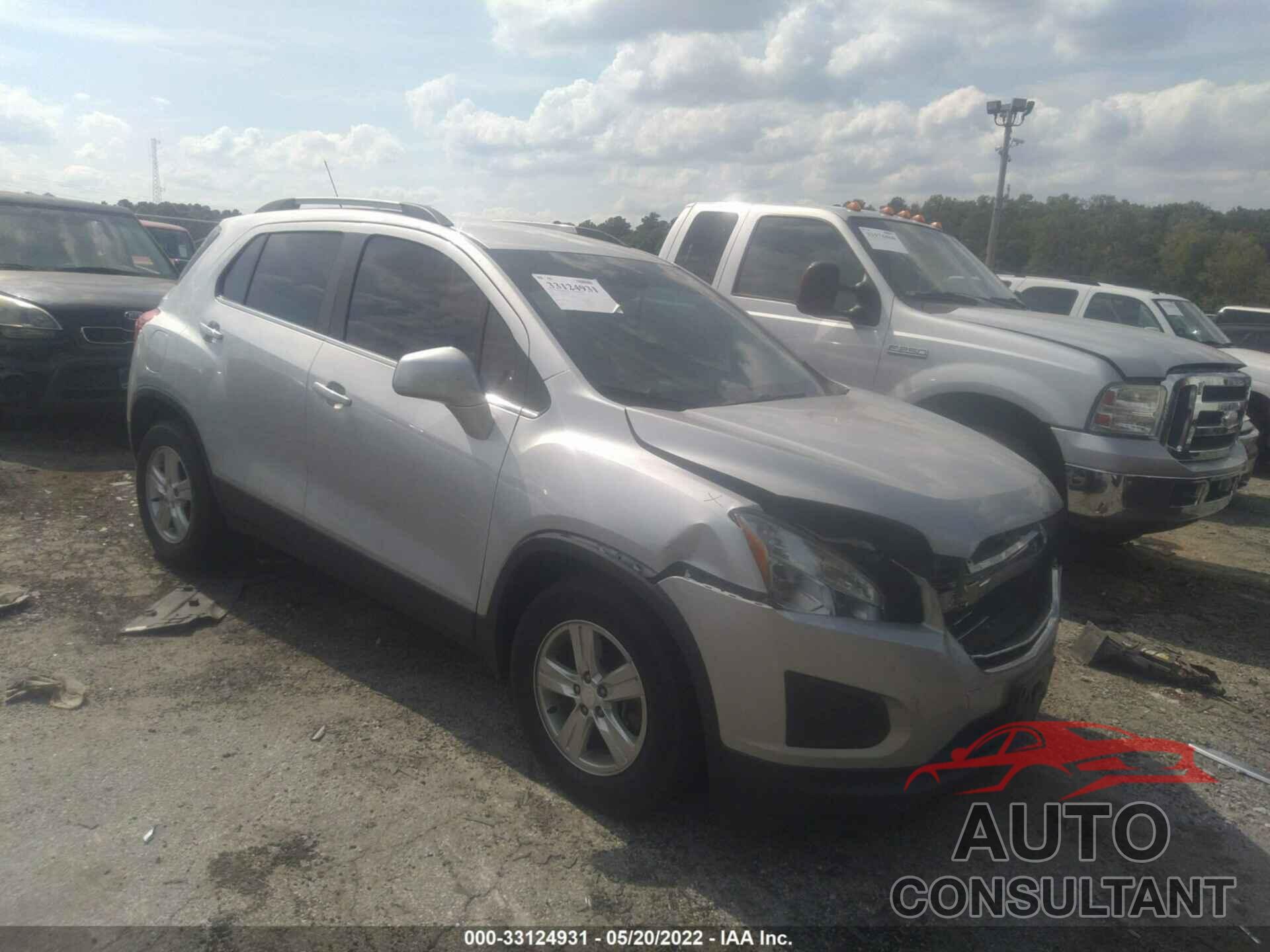 CHEVROLET TRAX 2016 - 3GNCJLSB3GL233563