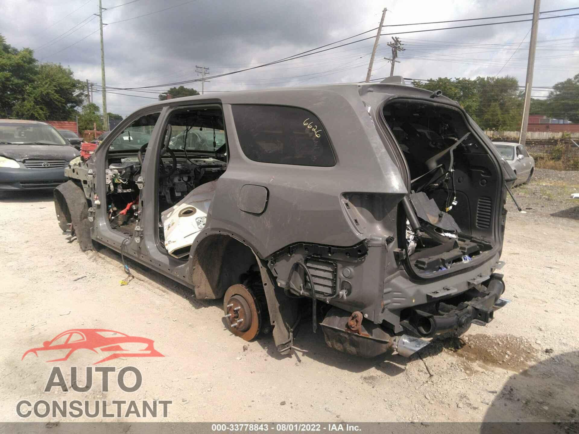 DODGE DURANGO 2021 - 1C4SDJCTXMC826626