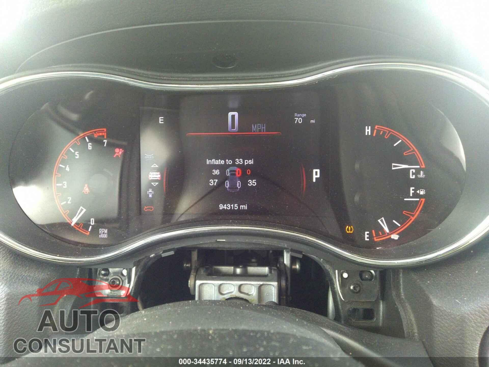 DODGE DURANGO 2016 - 1C4RDJEG5GC300861