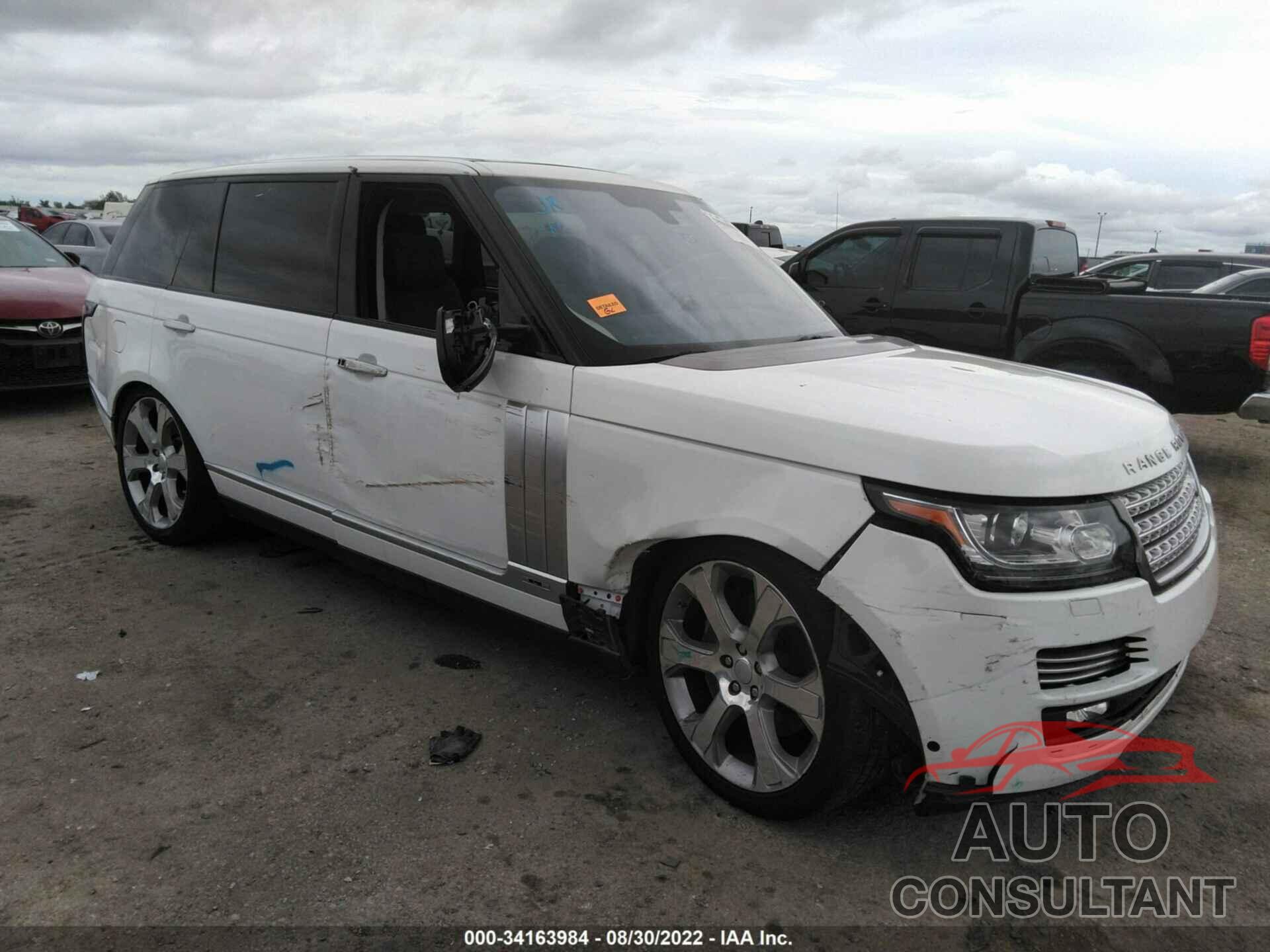 LAND ROVER RANGE ROVER 2016 - SALGV3EF5GA298458