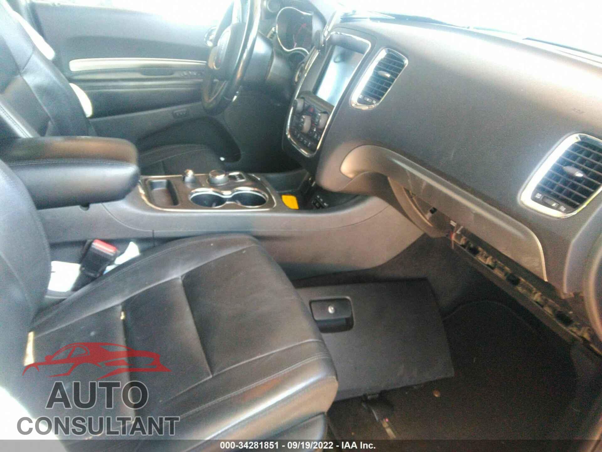 DODGE DURANGO 2017 - 1C4RDJDG1HC905110
