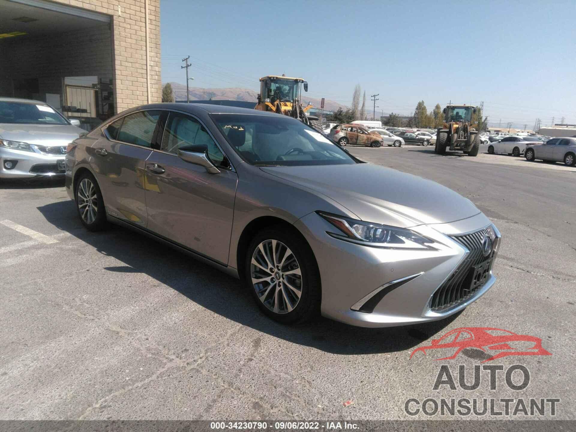 LEXUS ES 2020 - 58AD21B12LU012062