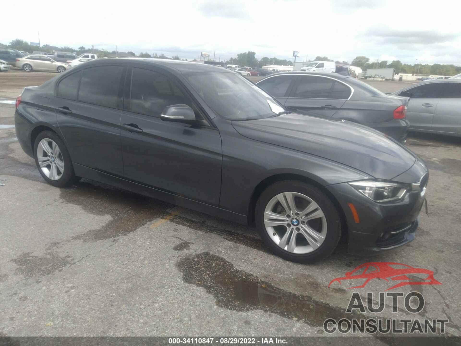 BMW 3 SERIES 2016 - WBA8E9G54GNT82103