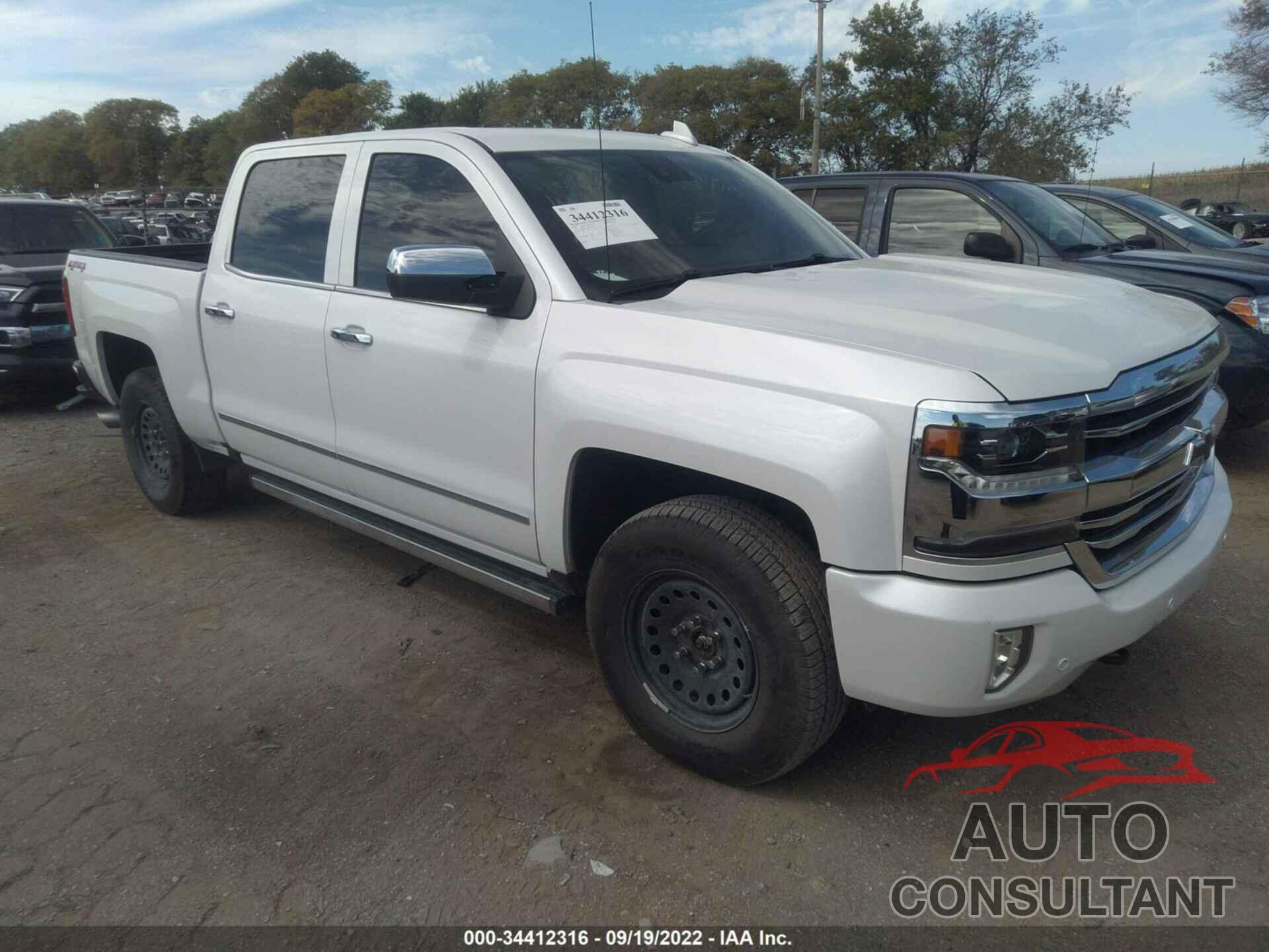 CHEVROLET SILVERADO 1500 2018 - 3GCUKTEJ8JG124867