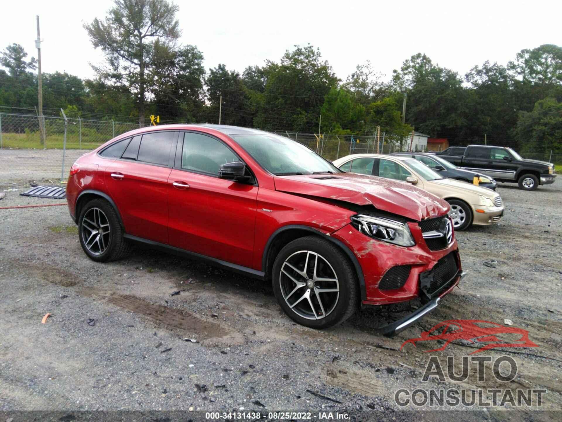 MERCEDES-BENZ GLE 2016 - 4JGED6EB5GA011387