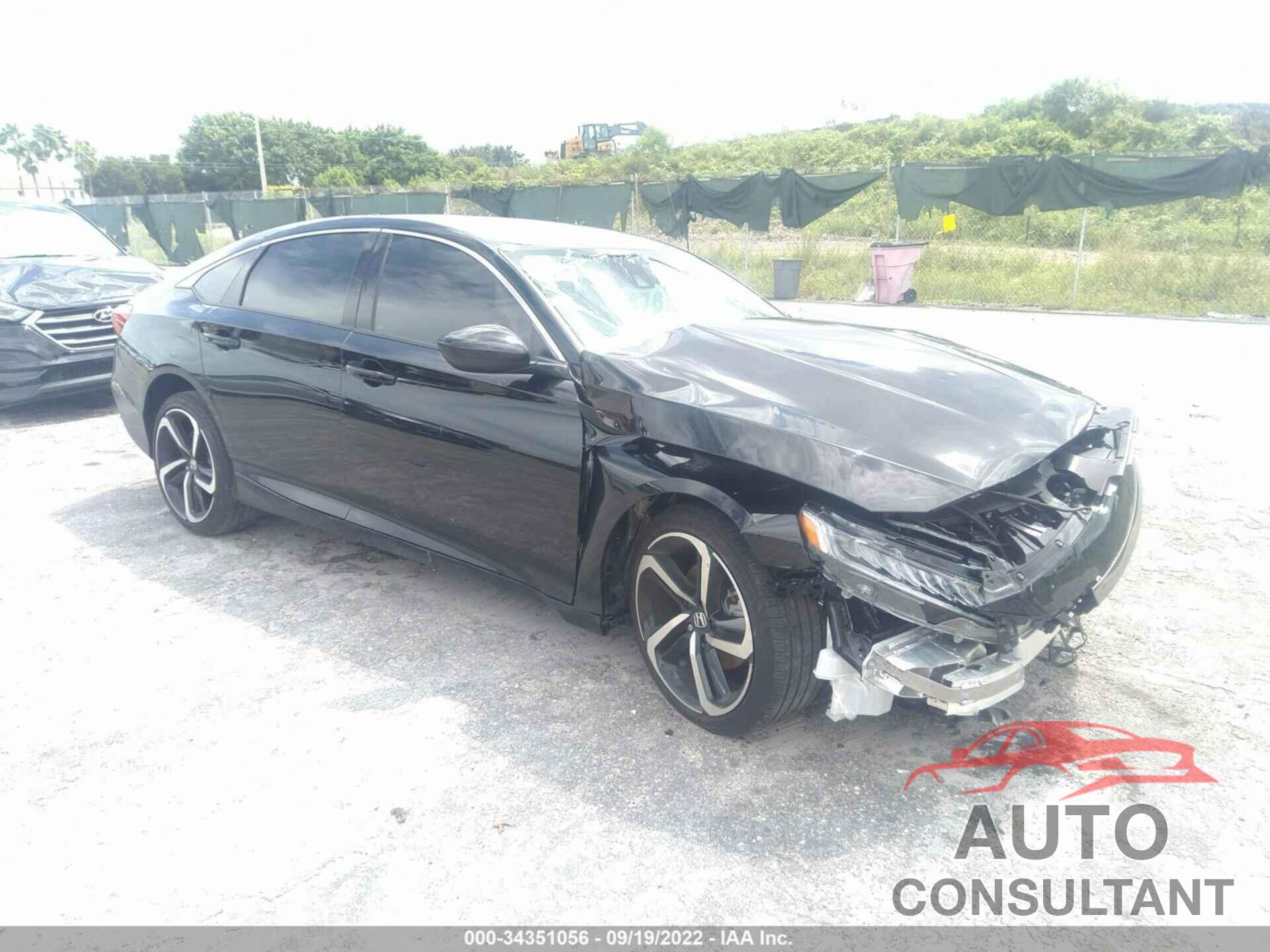 HONDA ACCORD SEDAN 2022 - 1HGCV1F31NA001599