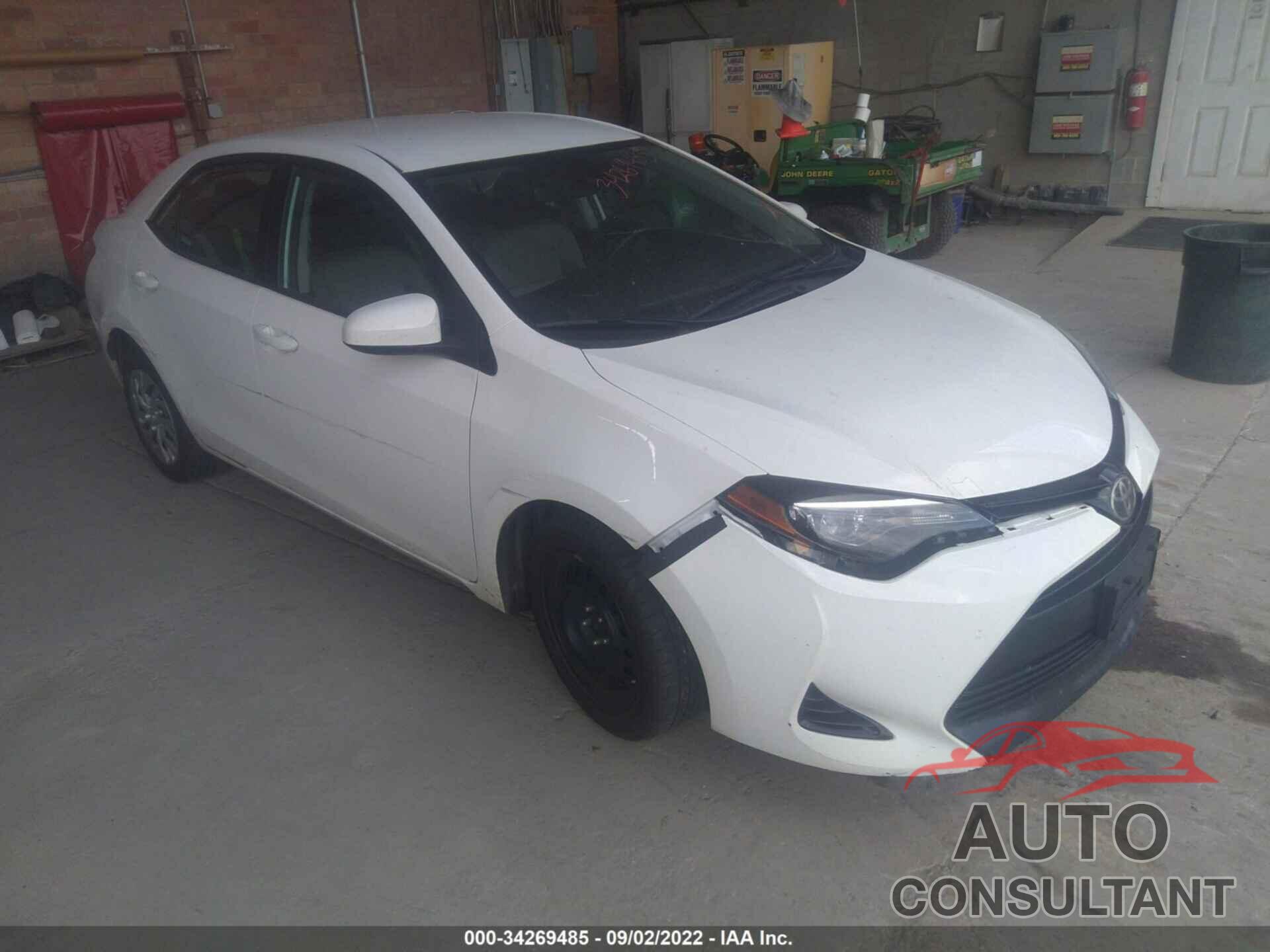 TOYOTA COROLLA 2018 - 2T1BURHE7JC003390