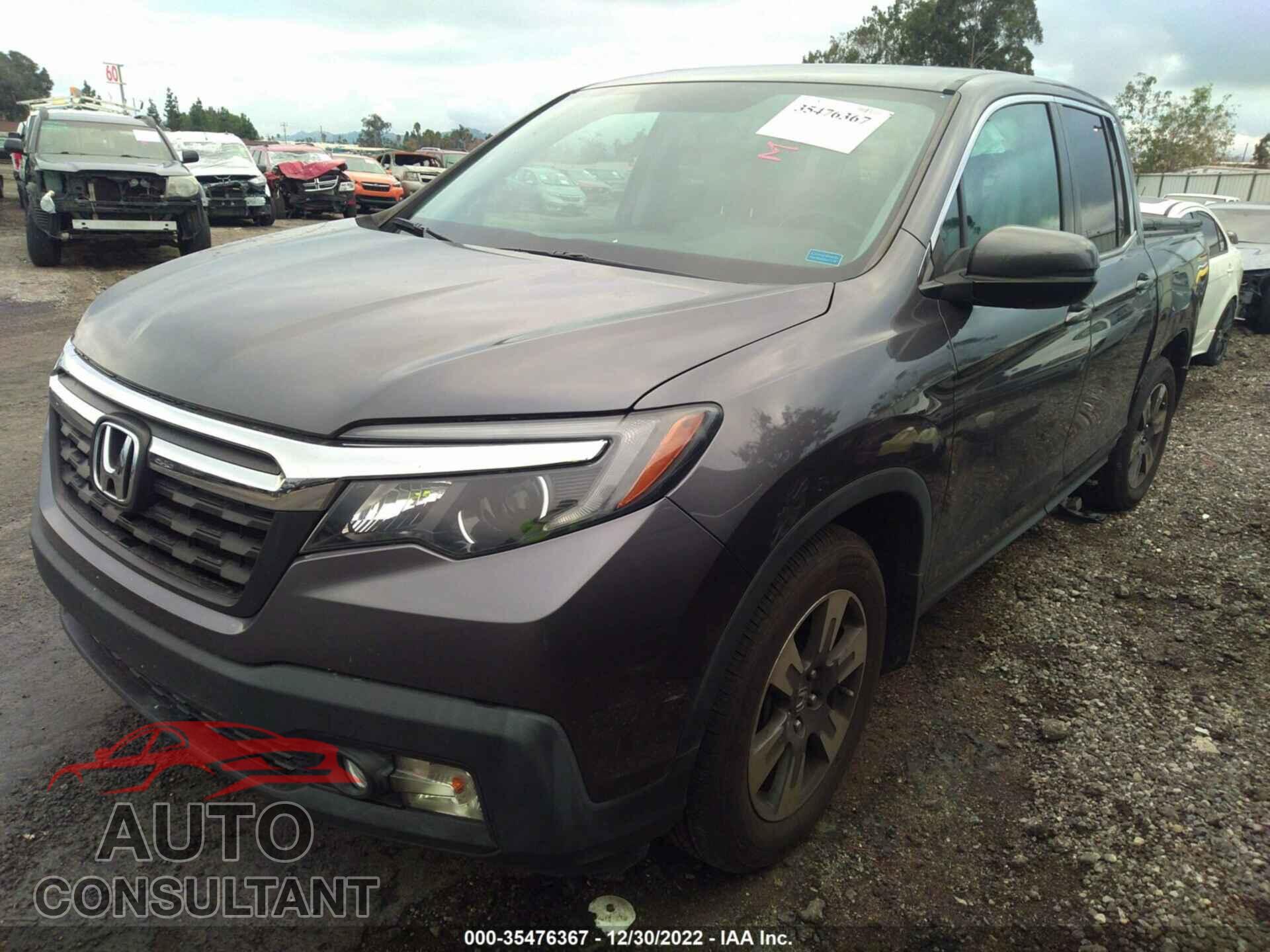 HONDA RIDGELINE 2019 - 5FPYK2F61KB002484