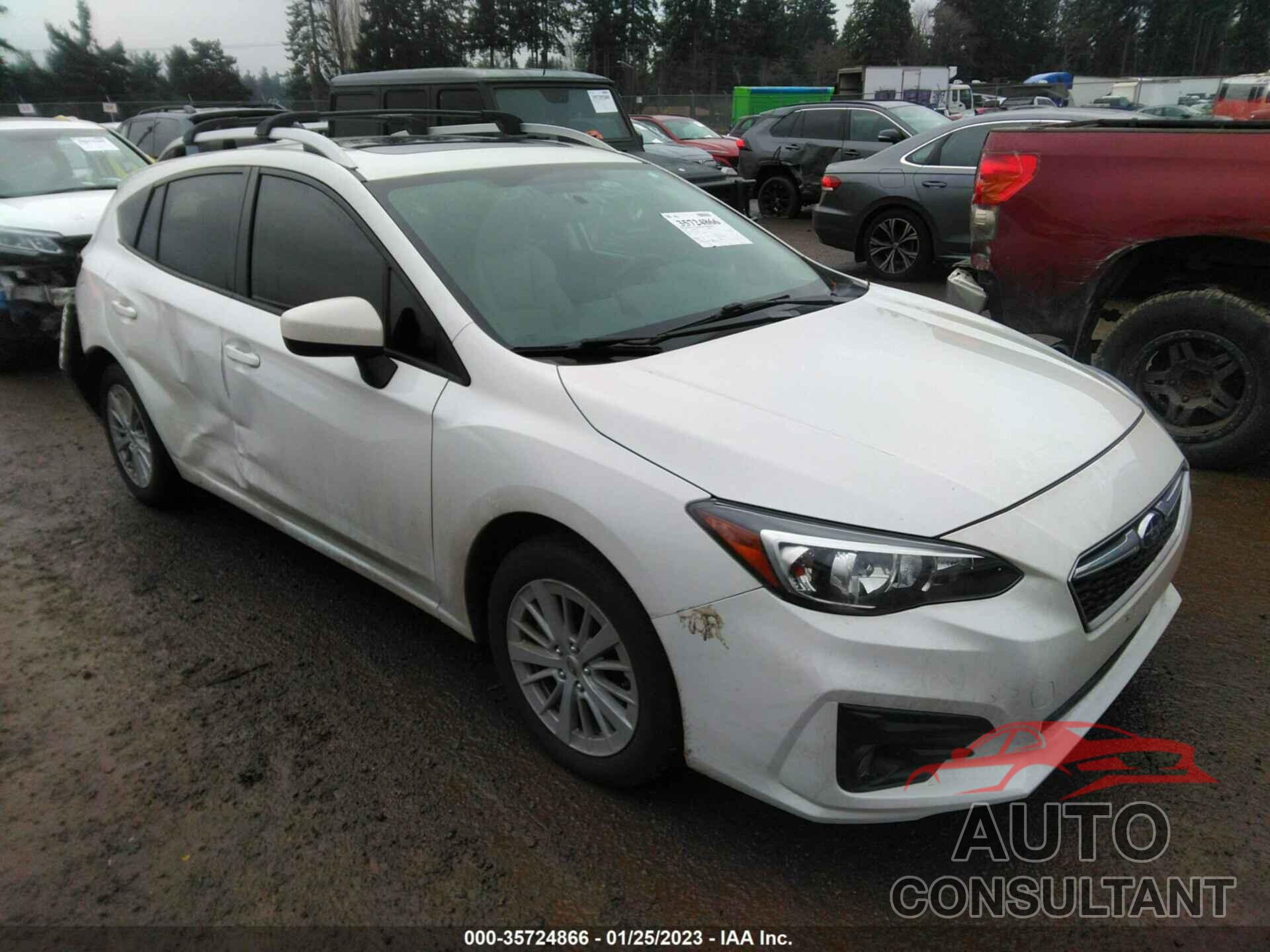 SUBARU IMPREZA 2018 - 4S3GTAD69J3700786