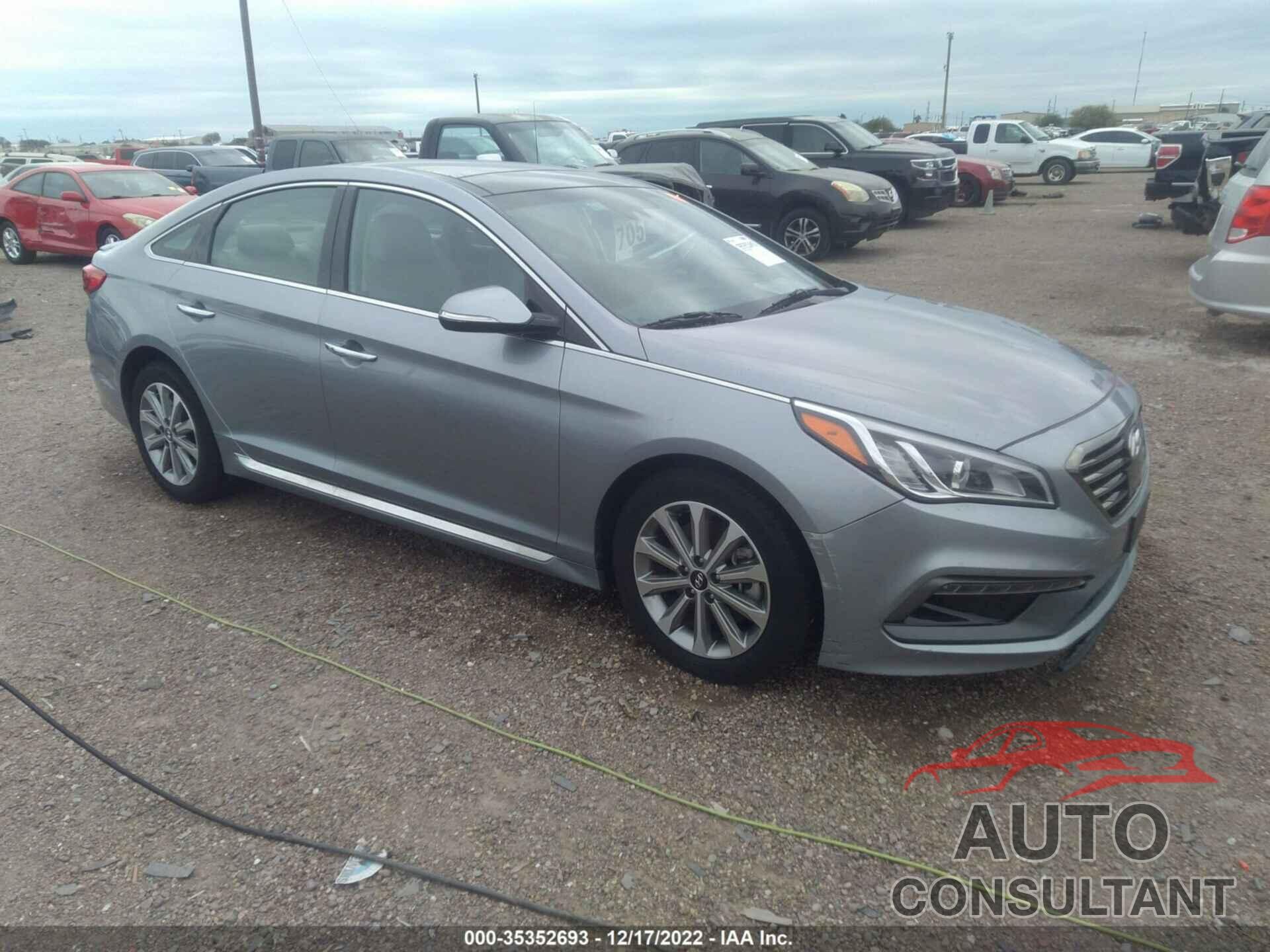 HYUNDAI SONATA 2016 - 5NPE34AF4GH289808