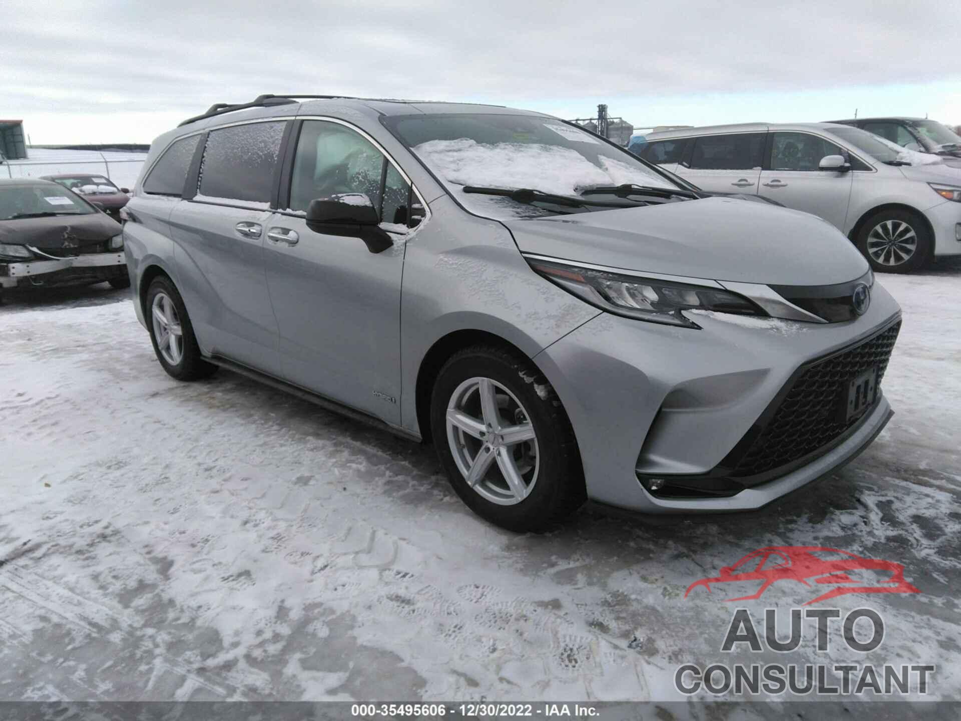 TOYOTA SIENNA 2021 - 5TDDRKEC4MS019269