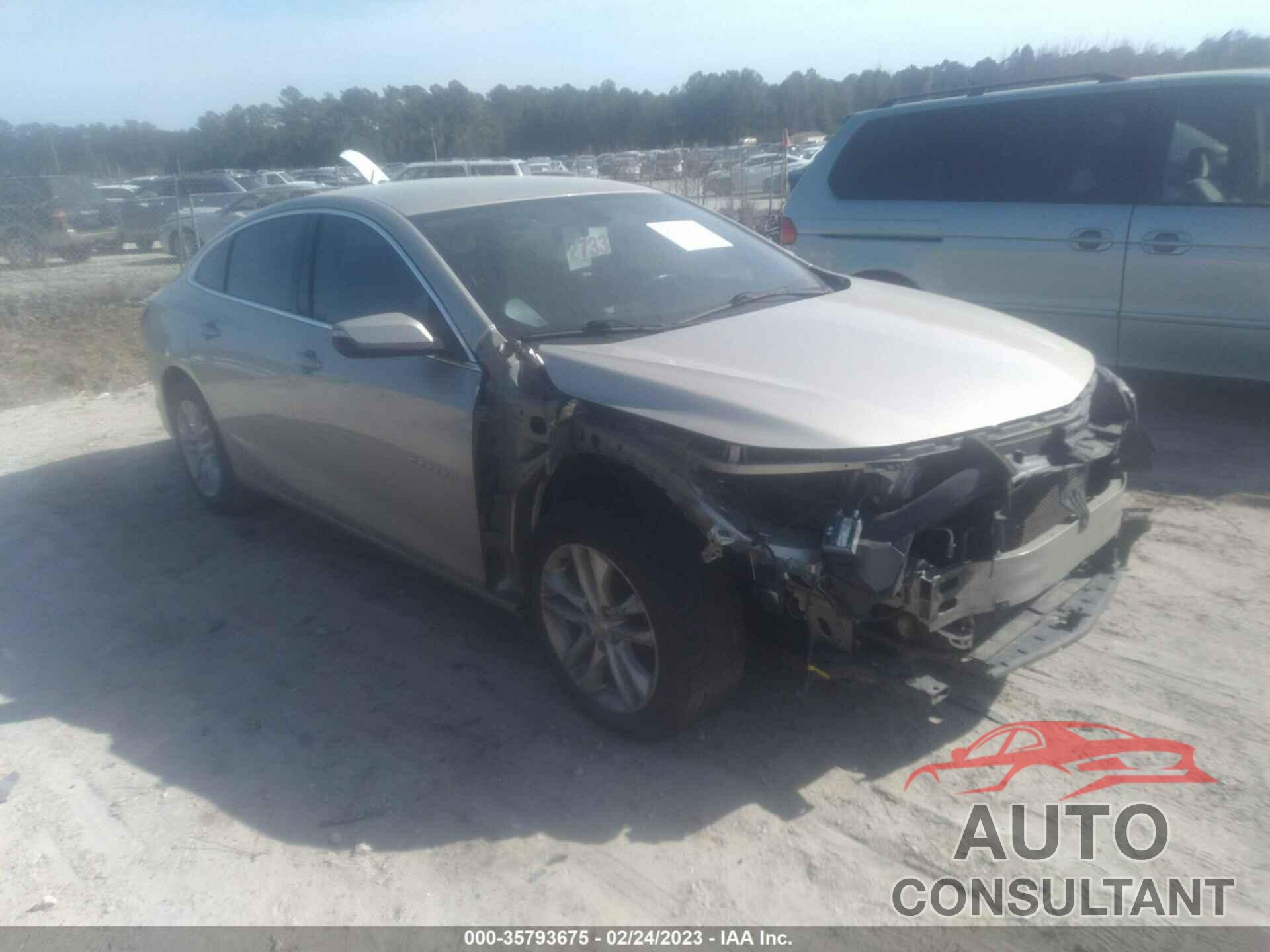 CHEVROLET MALIBU 2016 - 1G1ZE5ST1GF322594