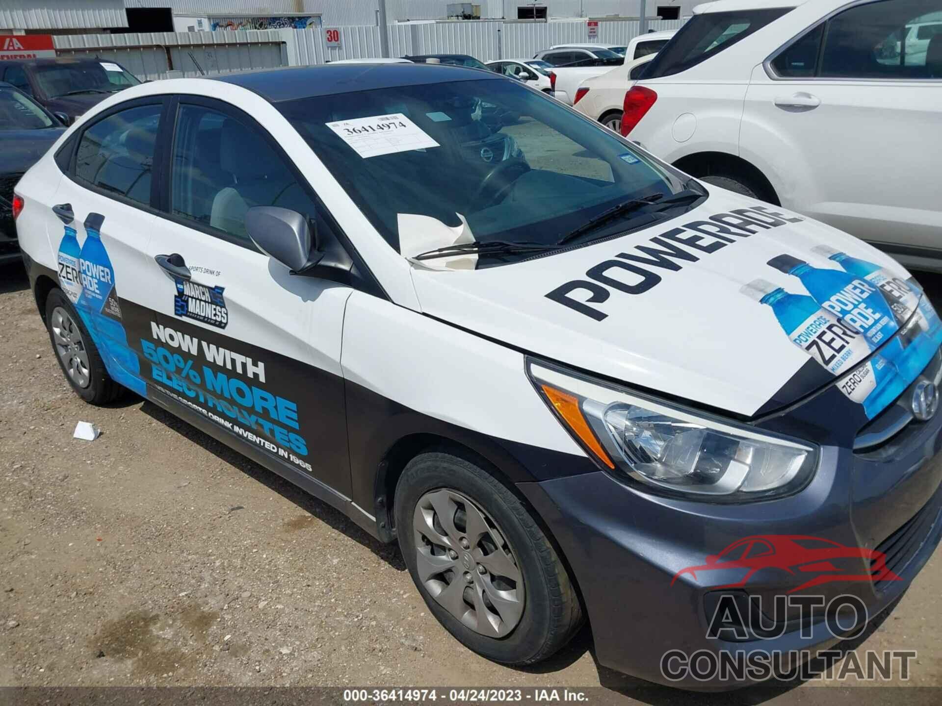 HYUNDAI ACCENT 2015 - KMHCT4AE5FU917650