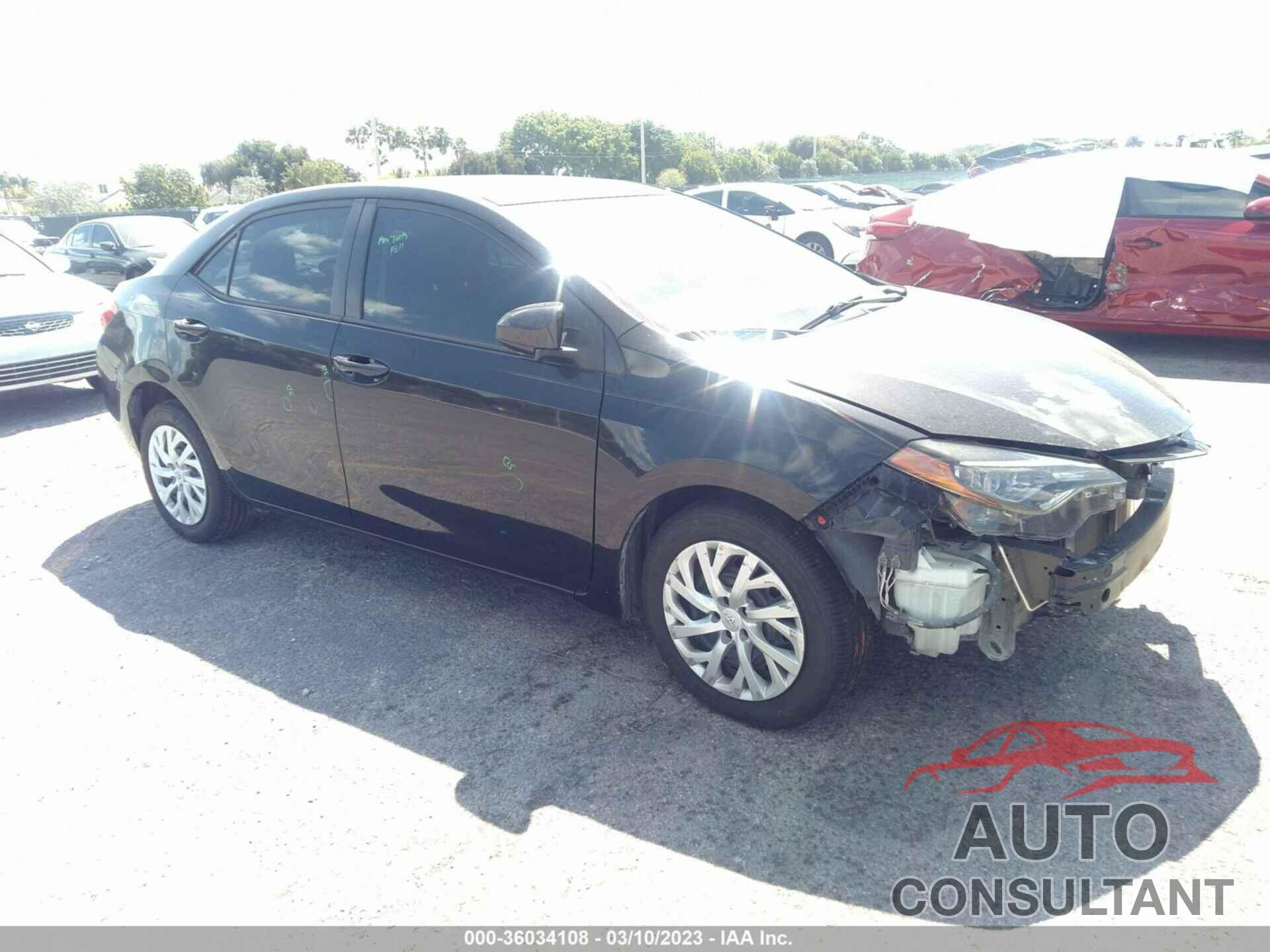TOYOTA COROLLA 2017 - 5YFBURHE7HP675931