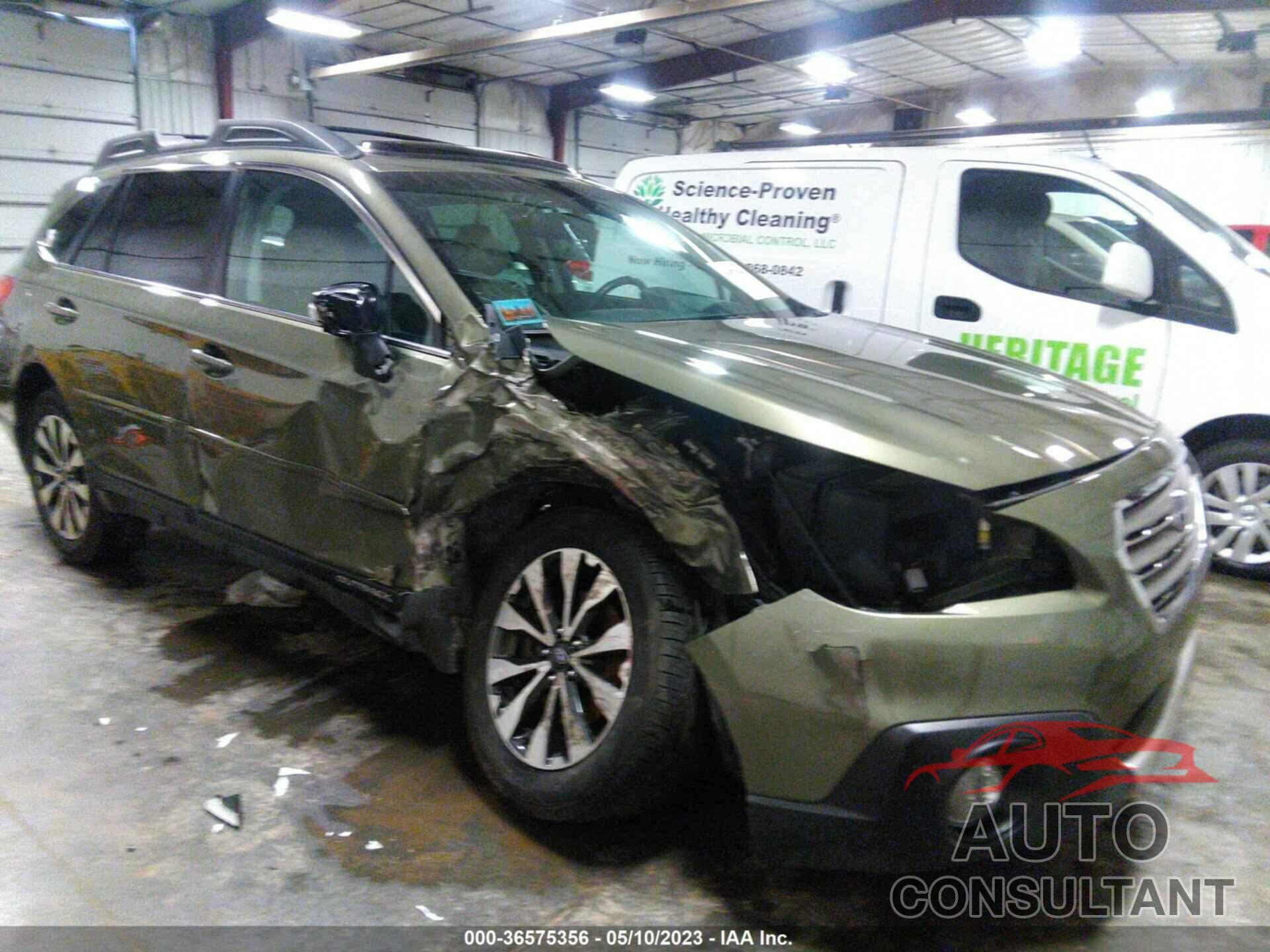 SUBARU OUTBACK 2016 - 4S4BSENC8G3315507