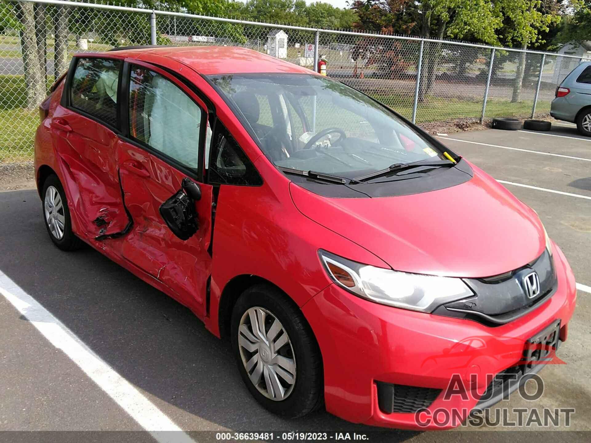 HONDA FIT 2016 - JHMGK5H5XGX022741