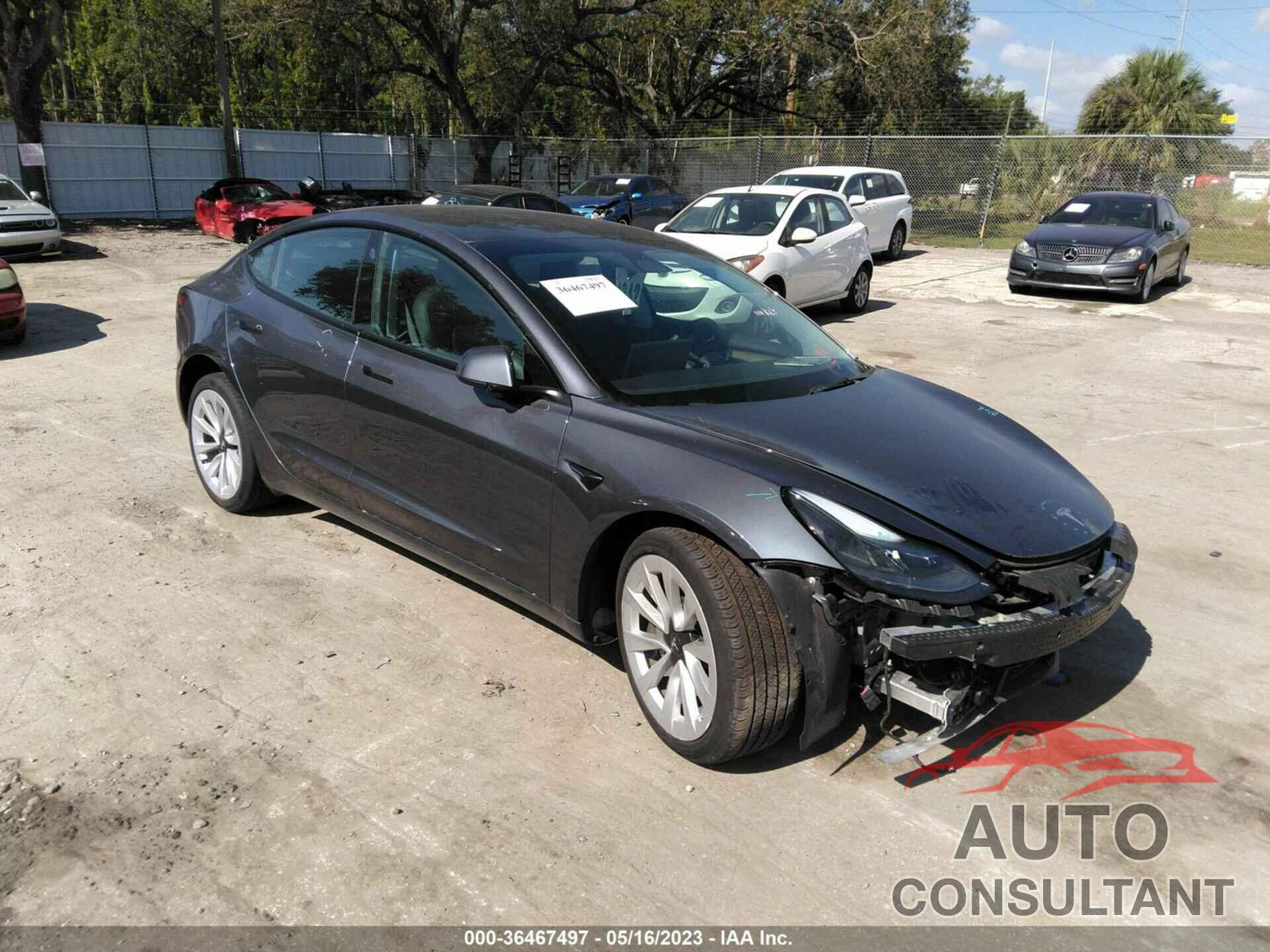 TESLA MODEL 3 2021 - 5YJ3E1EA7MF100948