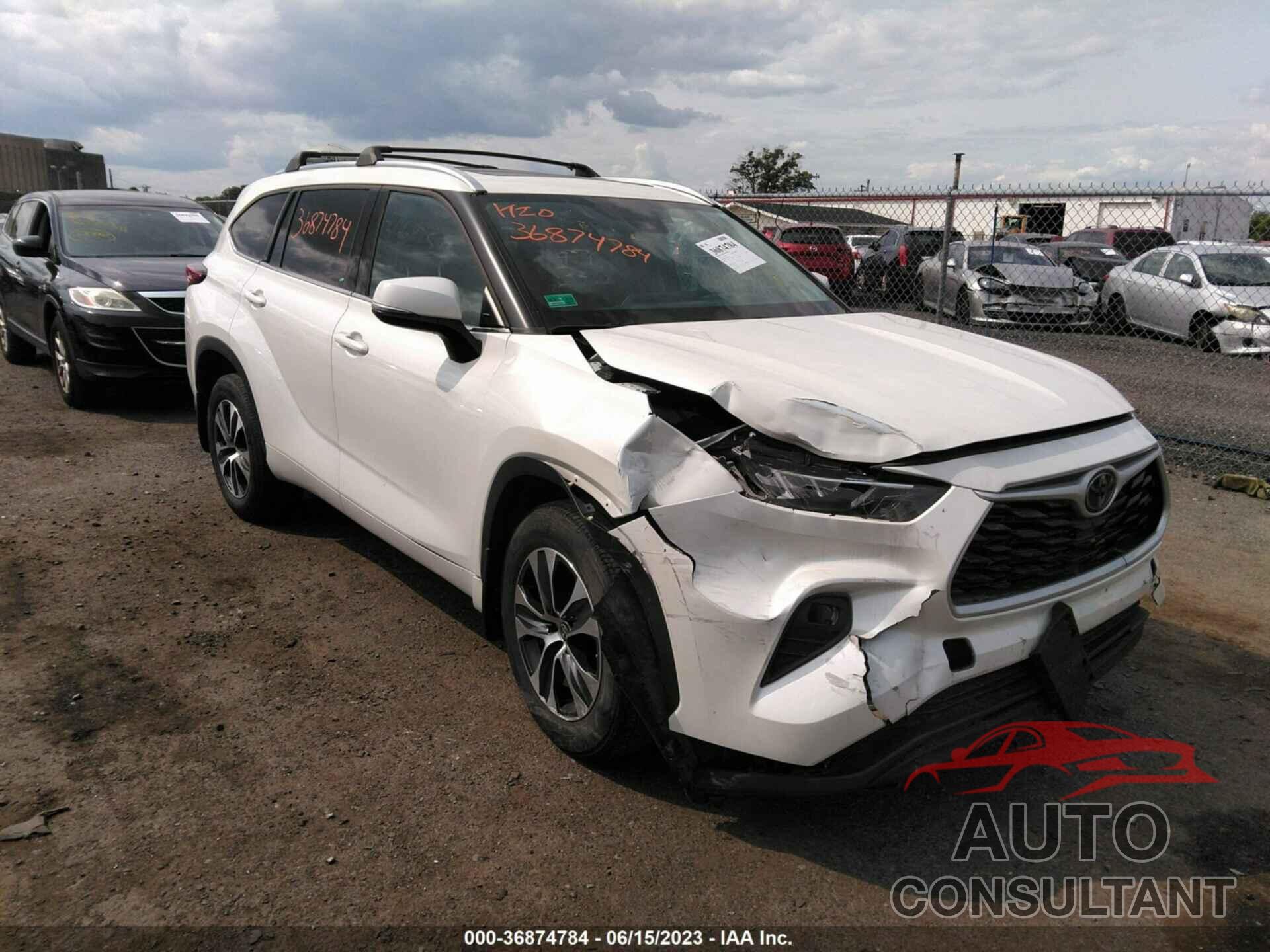 TOYOTA HIGHLANDER 2020 - 5TDGZRBH4LS501812