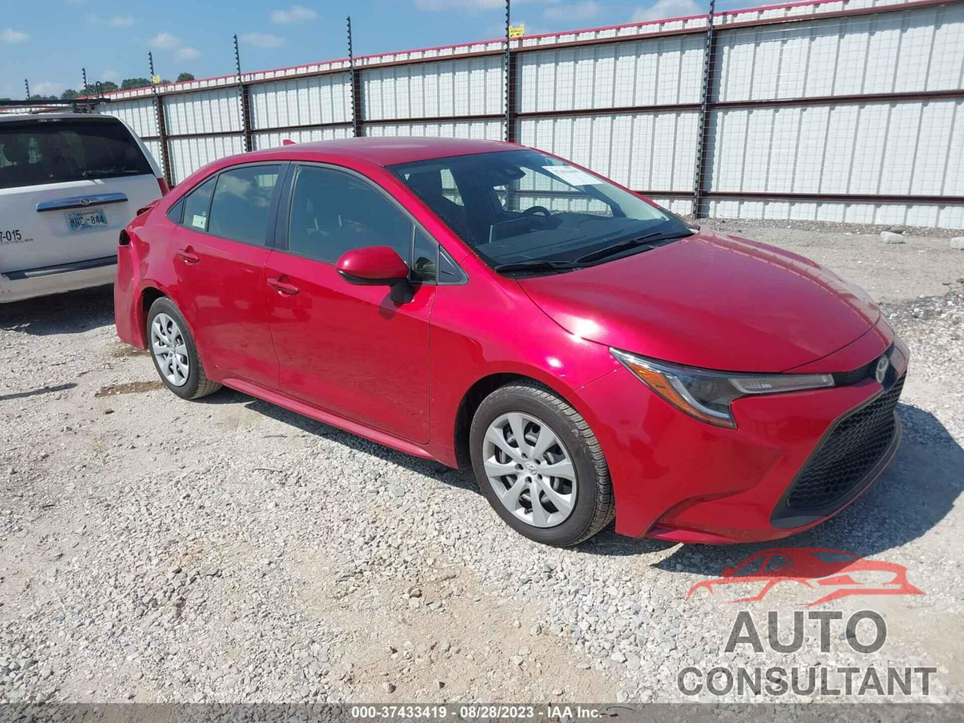 TOYOTA COROLLA 2021 - JTDEPMAE5MJ151242