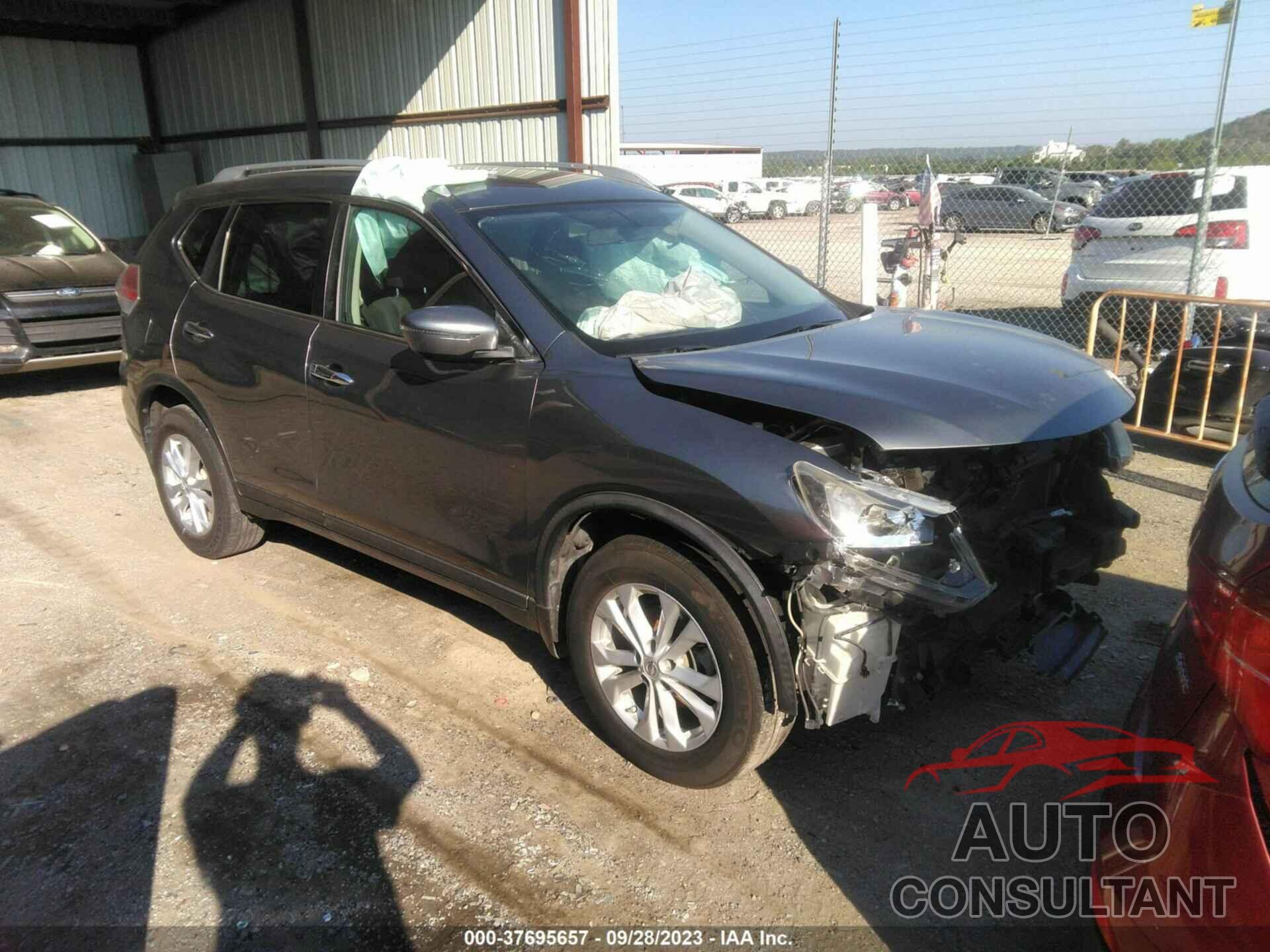 NISSAN ROGUE 2016 - KNMAT2MV2GP647191