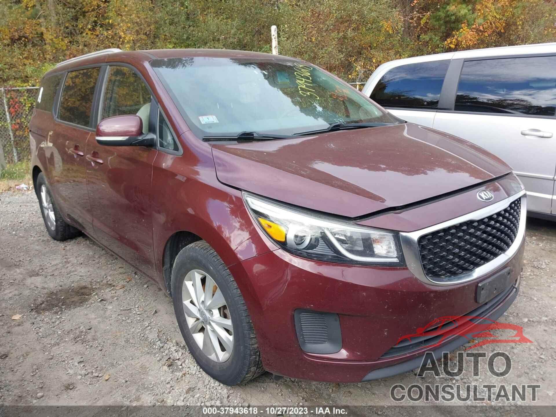 KIA SEDONA 2016 - KNDMB5C16G6203883