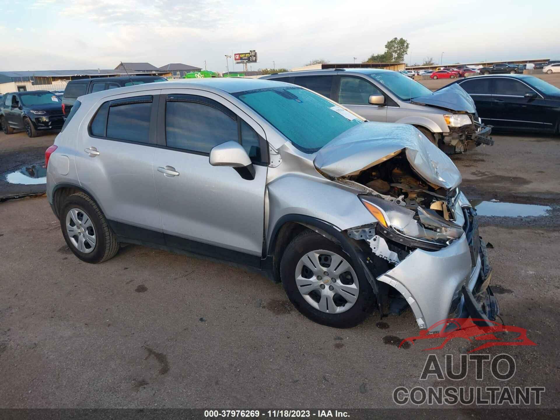 CHEVROLET TRAX 2017 - KL7CJKSB6HB127305