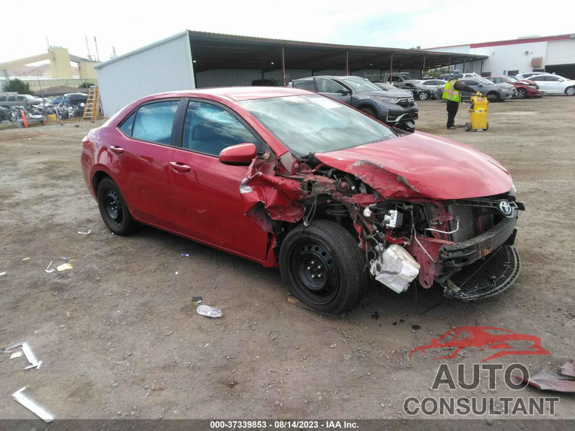 TOYOTA COROLLA 2016 - 2T1BURHE2GC586198