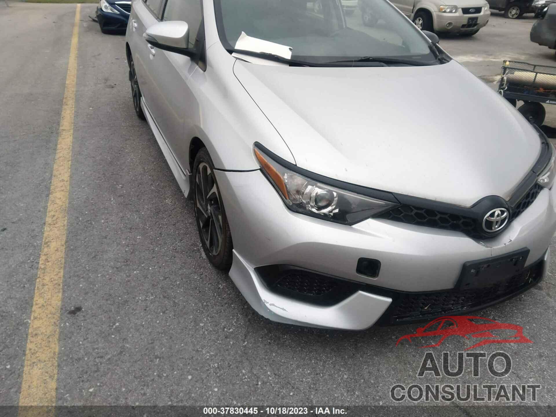 TOYOTA COROLLA IM 2017 - JTNKARJE8HJ524065