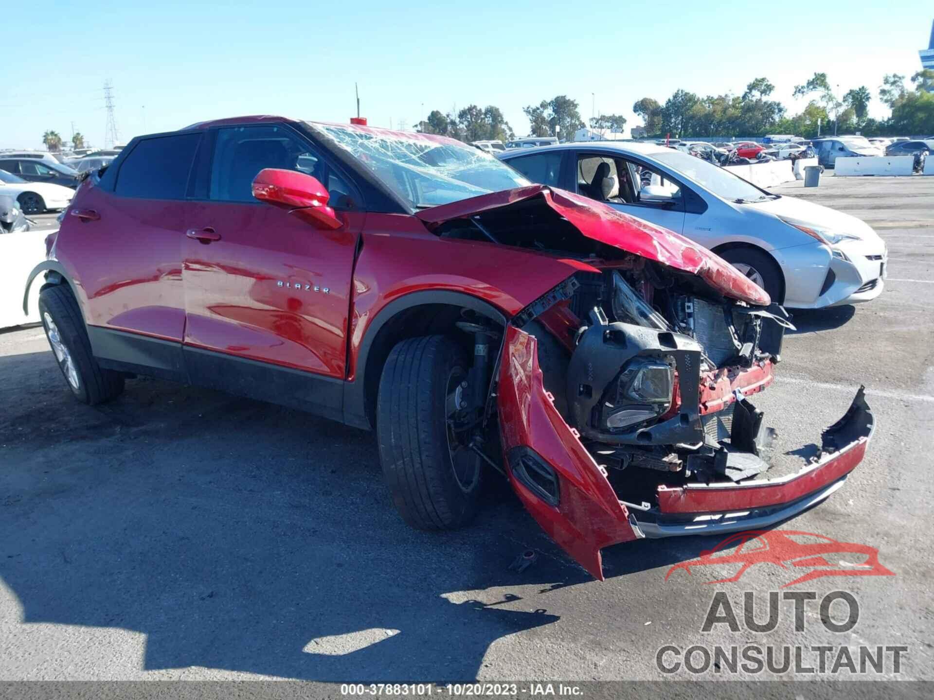 CHEVROLET BLAZER 2021 - 3GNKBBRA7MS578404