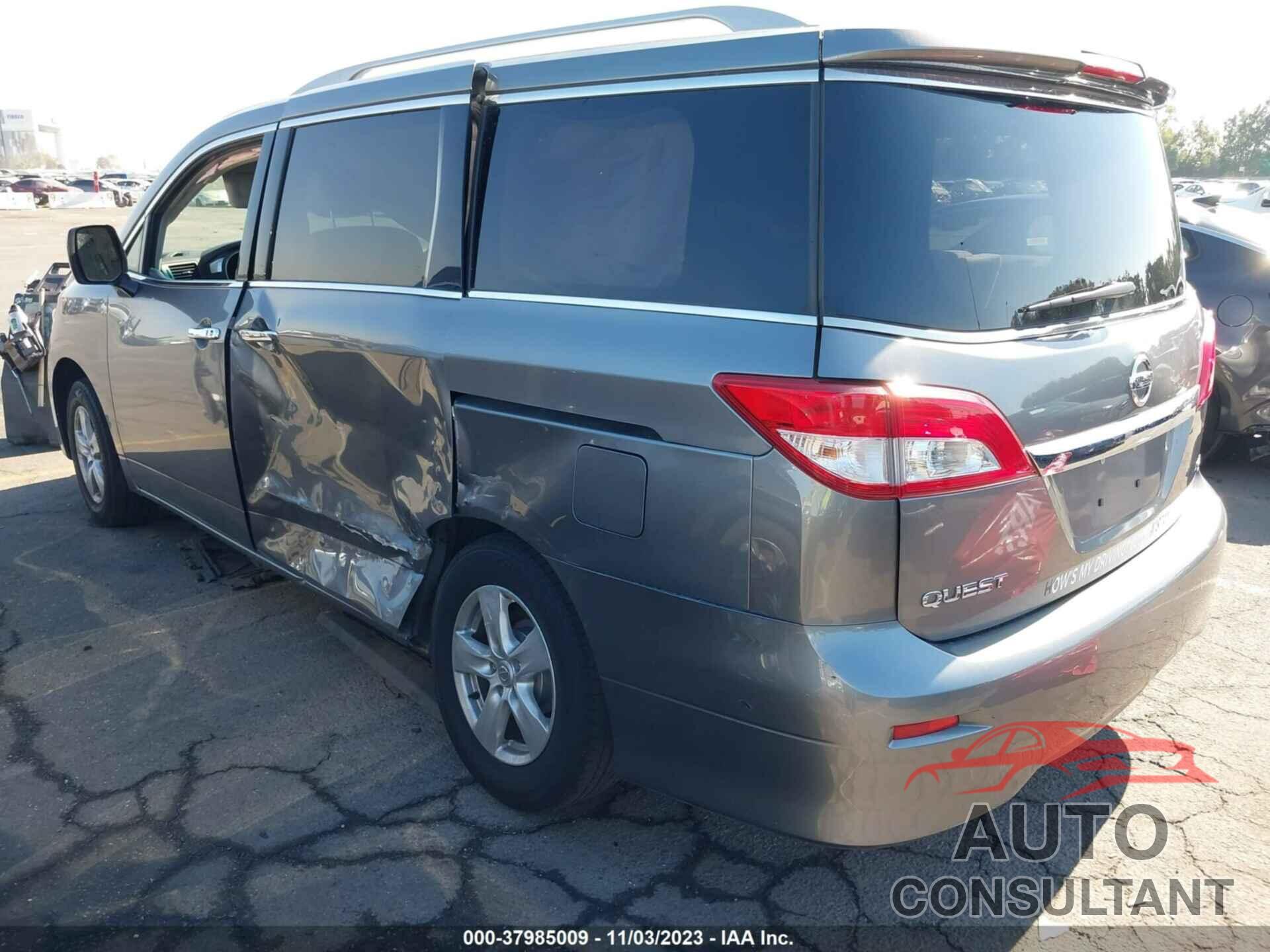 NISSAN QUEST 2017 - JN8AE2KP0H9167501