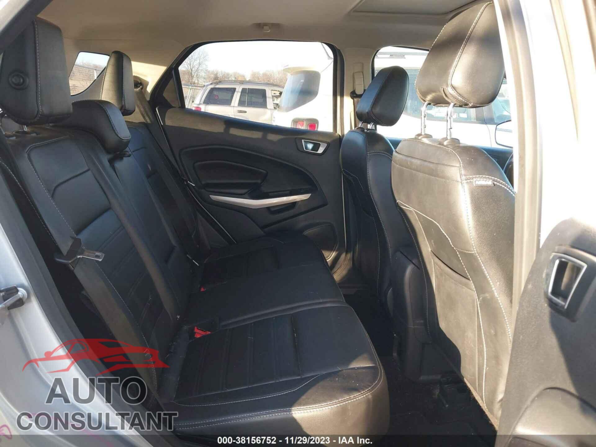 FORD ECOSPORT 2019 - MAJ6S3KL2KC289810