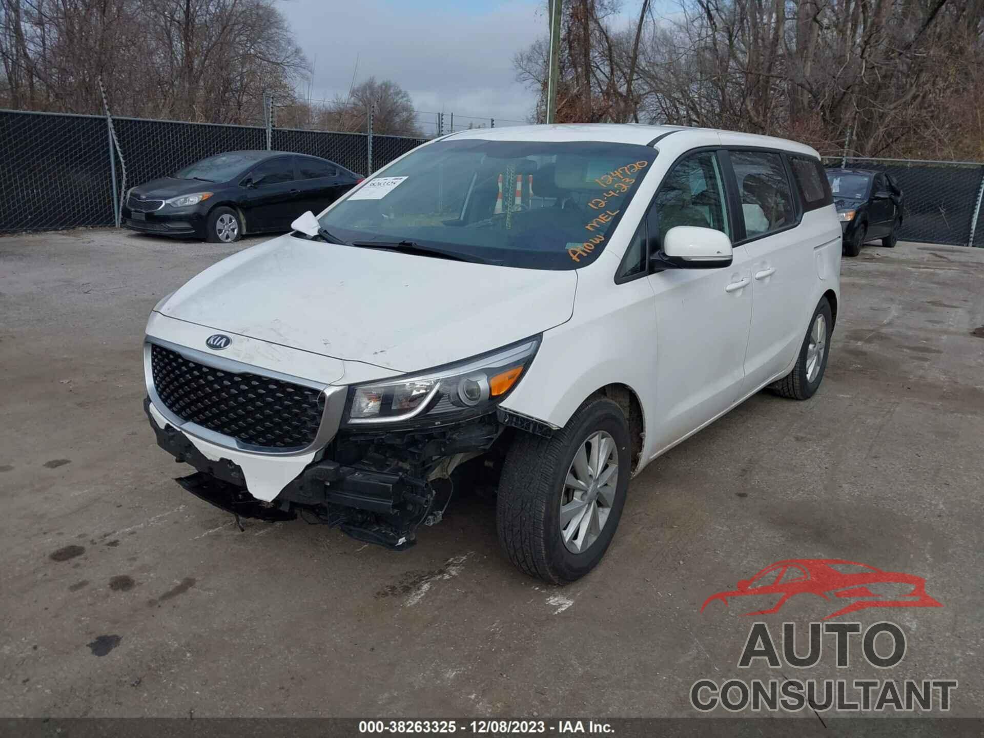 KIA SEDONA 2018 - KNDMA5C12J6386368