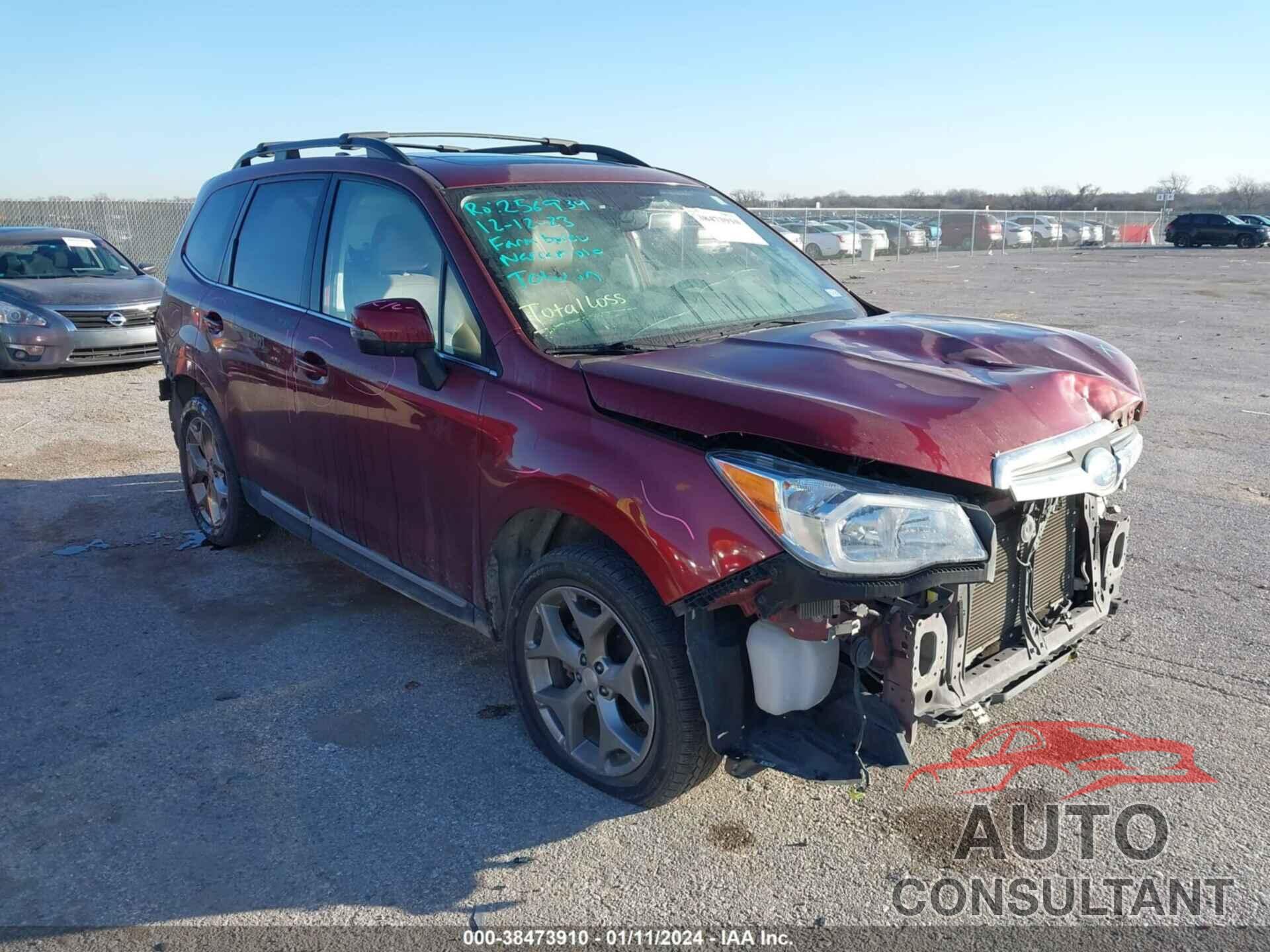 SUBARU FORESTER 2016 - JF2SJAXC1GH435120