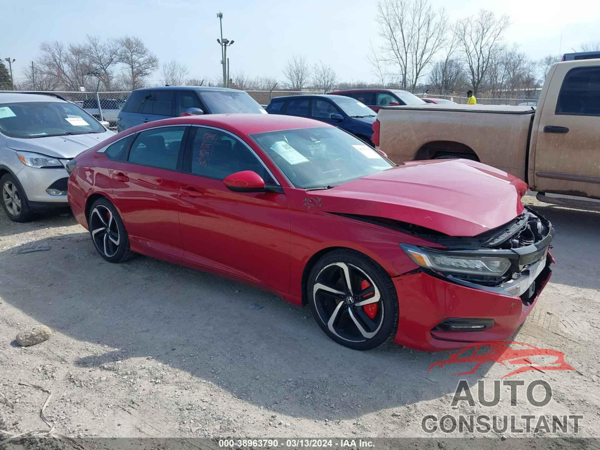 HONDA ACCORD 2019 - 1HGCV1F33KA145392