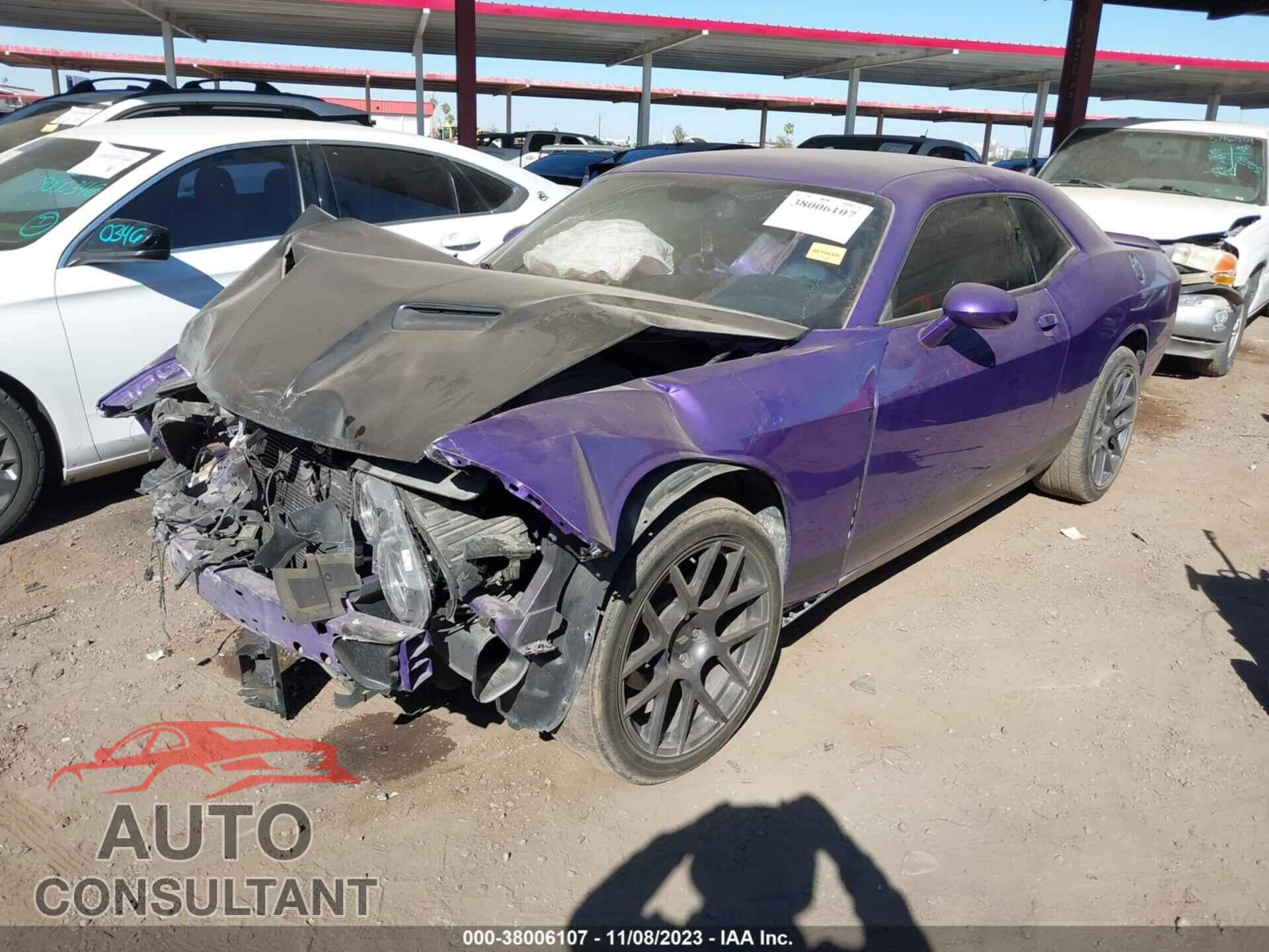 DODGE CHALLENGER 2019 - 2C3CDZAG3KH652115