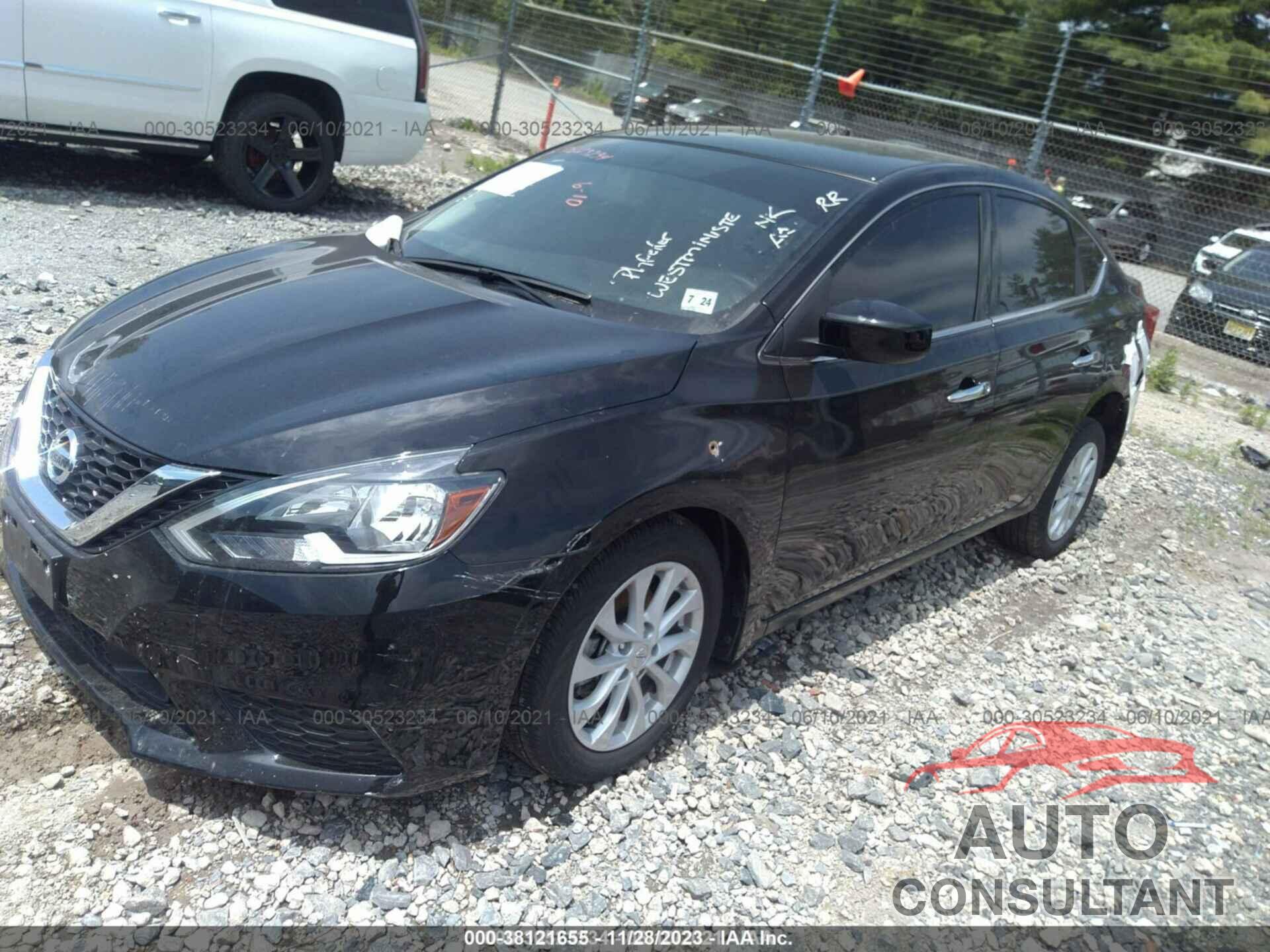 NISSAN SENTRA 2019 - 3N1AB7AP0KY324564