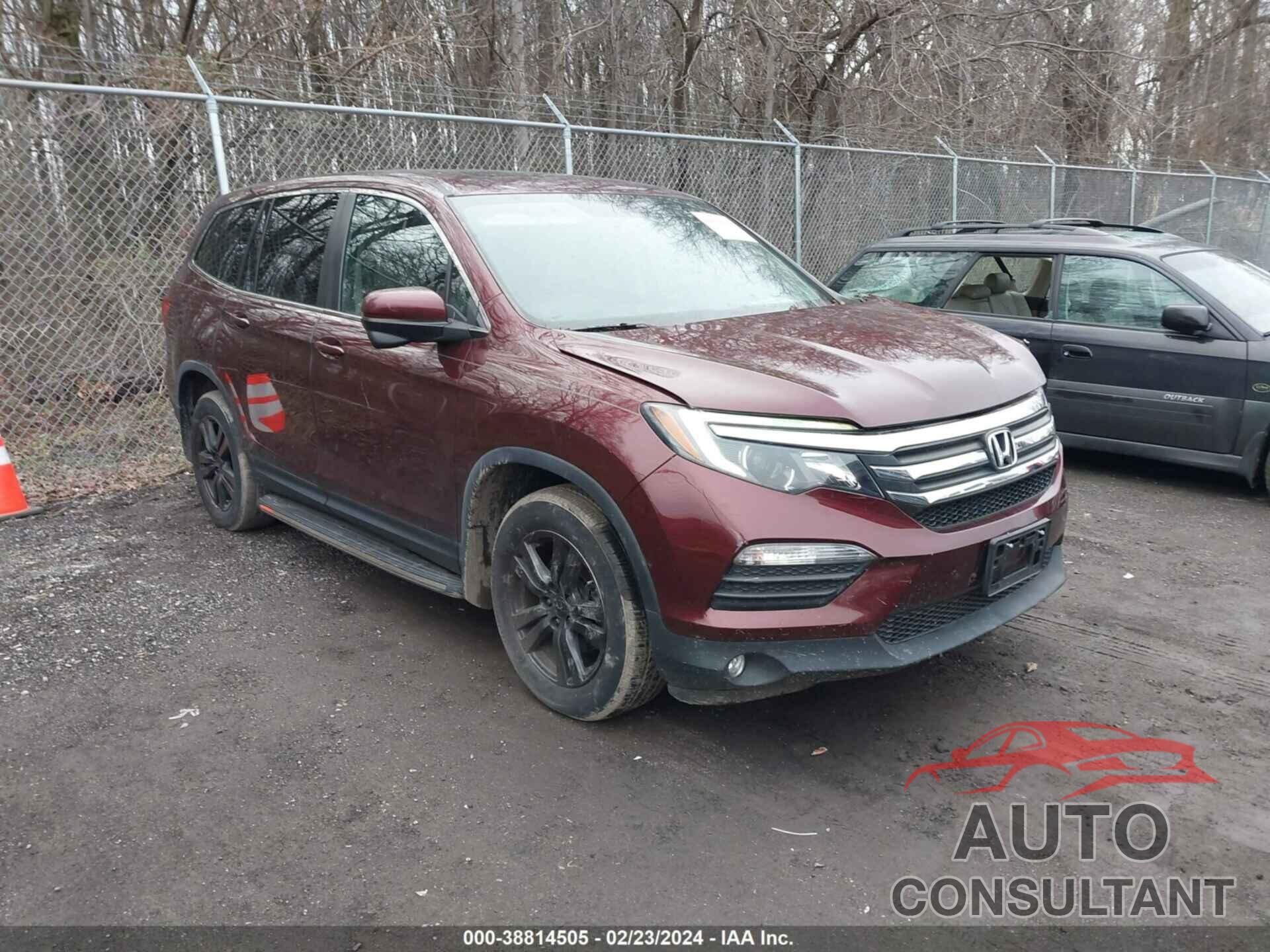 HONDA PILOT 2018 - 5FNYF6H70JB047375