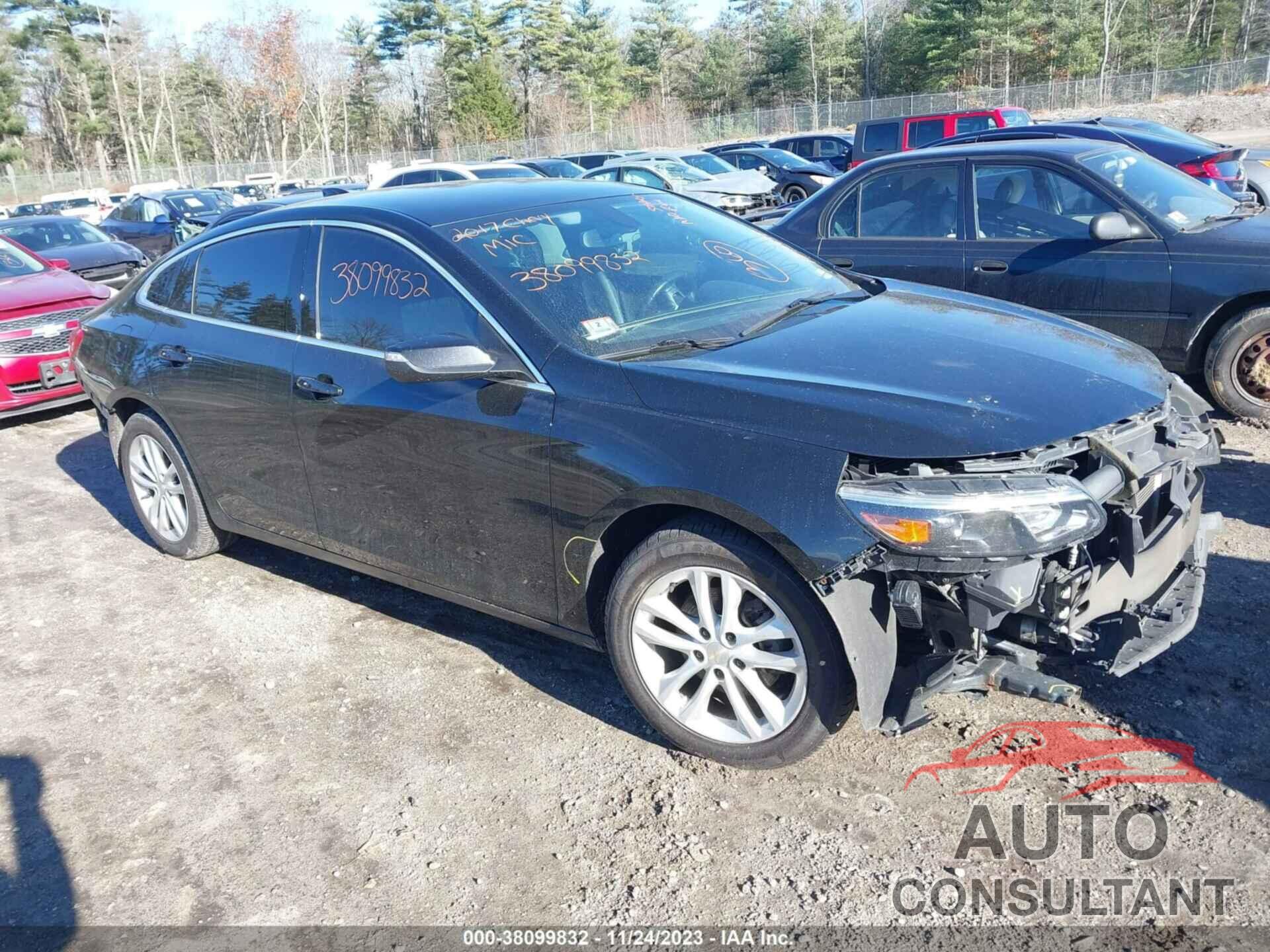 CHEVROLET MALIBU 2017 - 1G1ZE5ST8HF146676