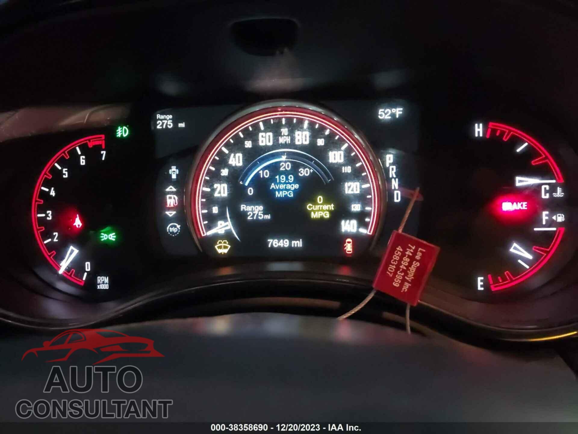 DODGE DURANGO 2023 - 1C4RDJDG3PC637207