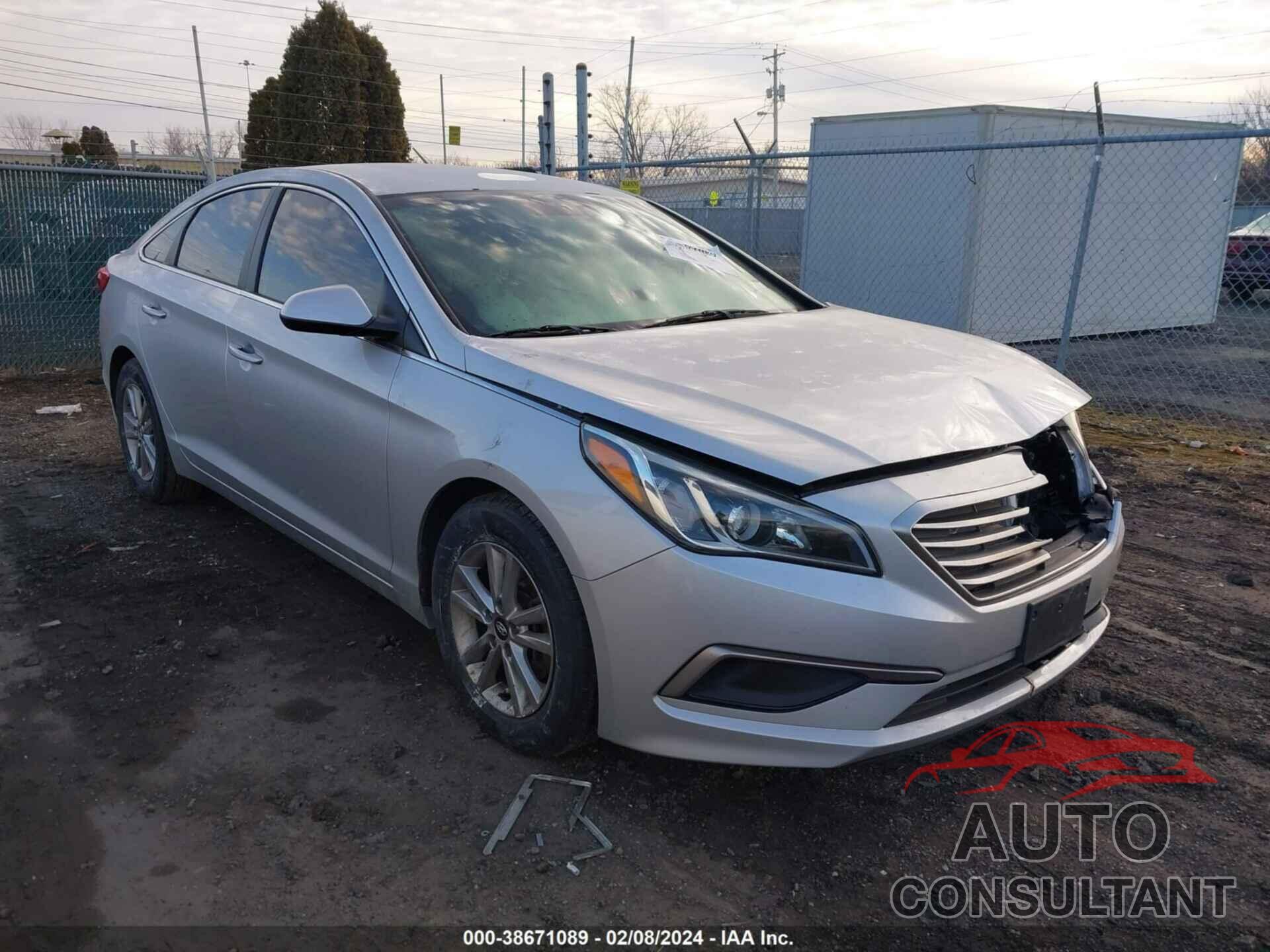 HYUNDAI SONATA 2017 - 5NPE24AF6HH596191