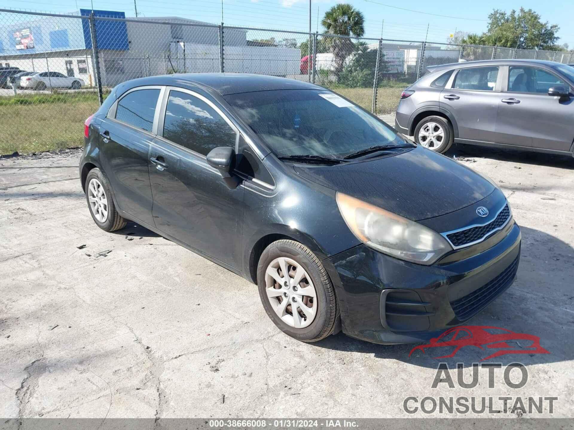 KIA RIO 2016 - KNADN5A39G6583679