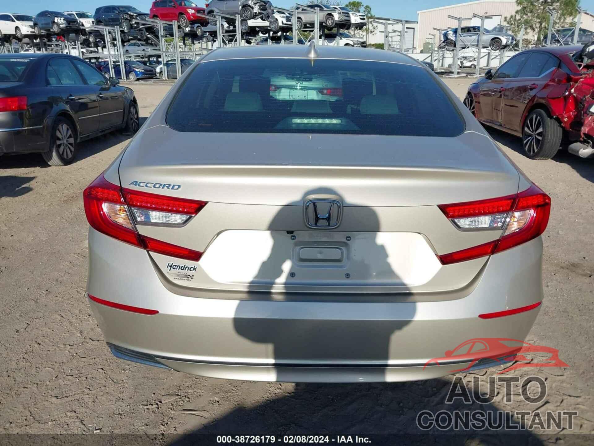 HONDA ACCORD 2018 - 1HGCV1F11JA229160