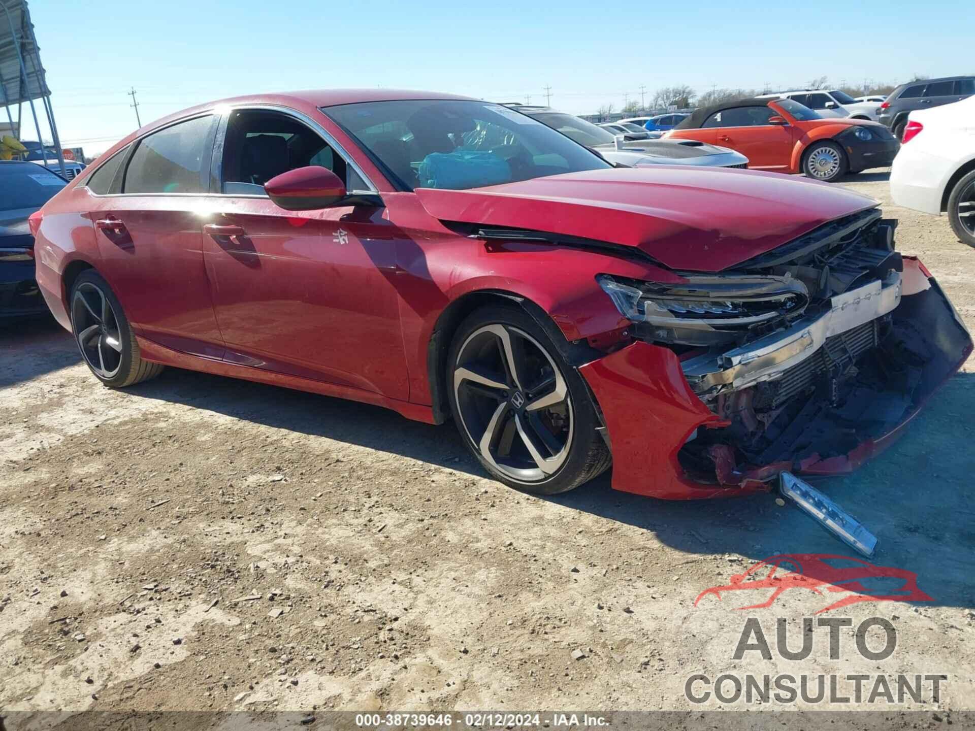 HONDA ACCORD 2018 - 1HGCV1F32JA163543