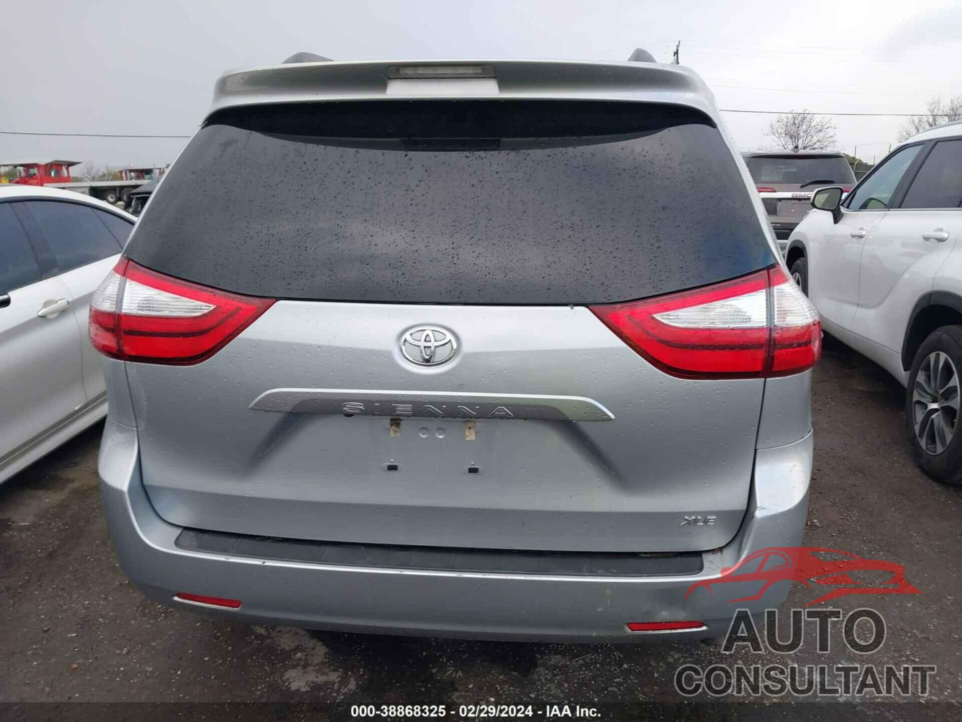 TOYOTA SIENNA 2016 - 5TDYK3DC3GS750289