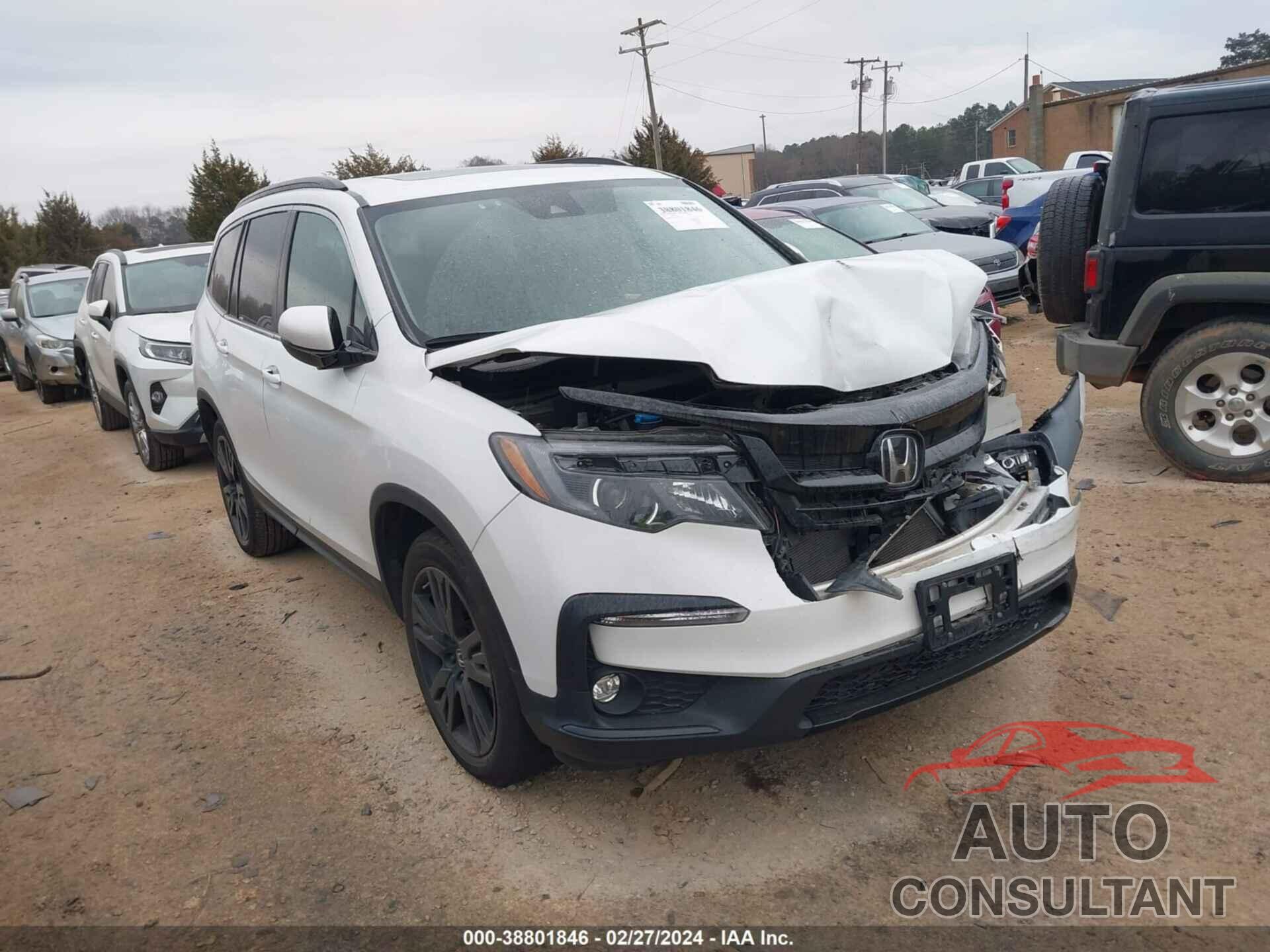 HONDA PILOT 2021 - 5FNYF6H25MB047347