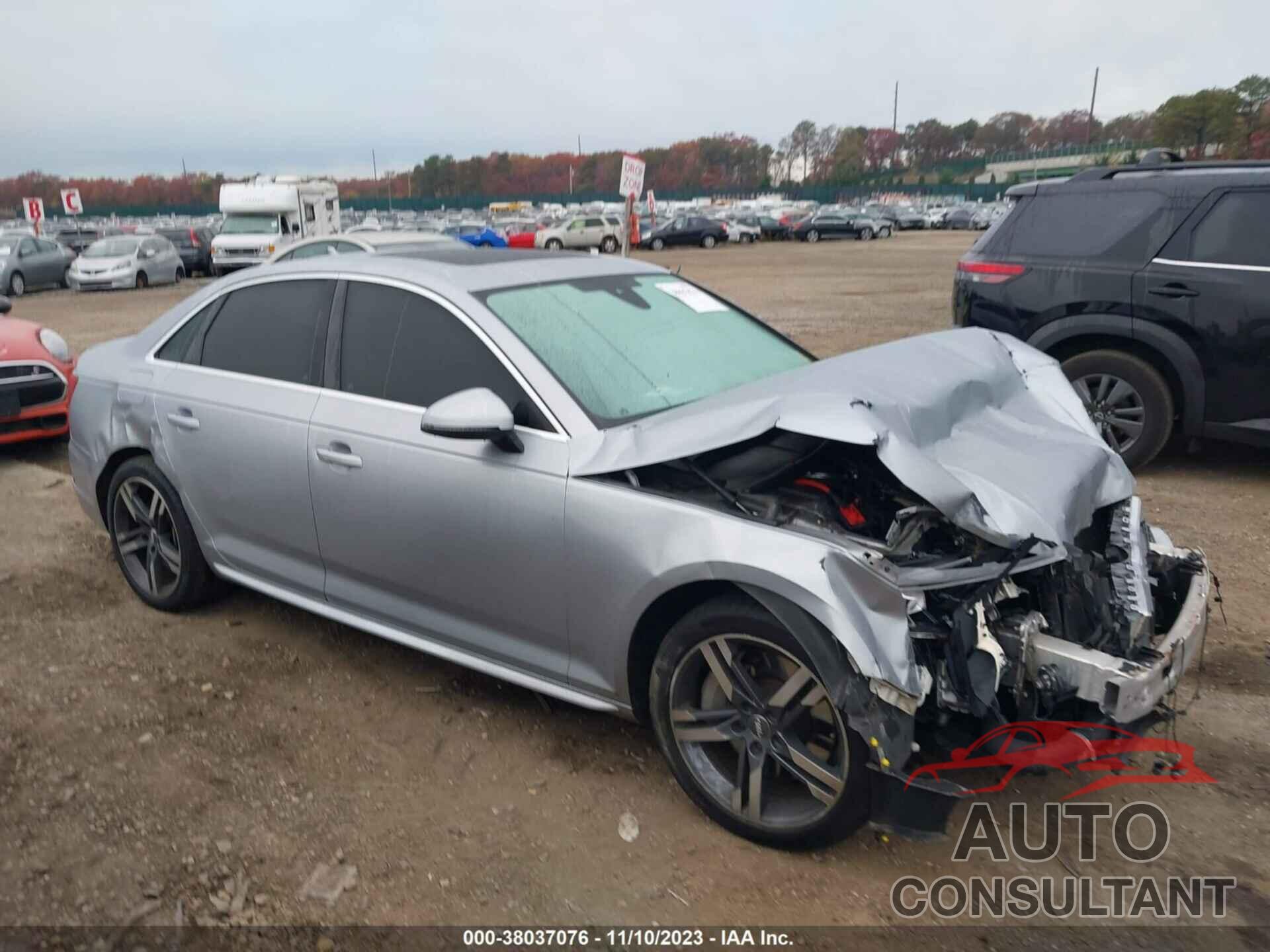 AUDI A4 2018 - WAUENAF44JA181054