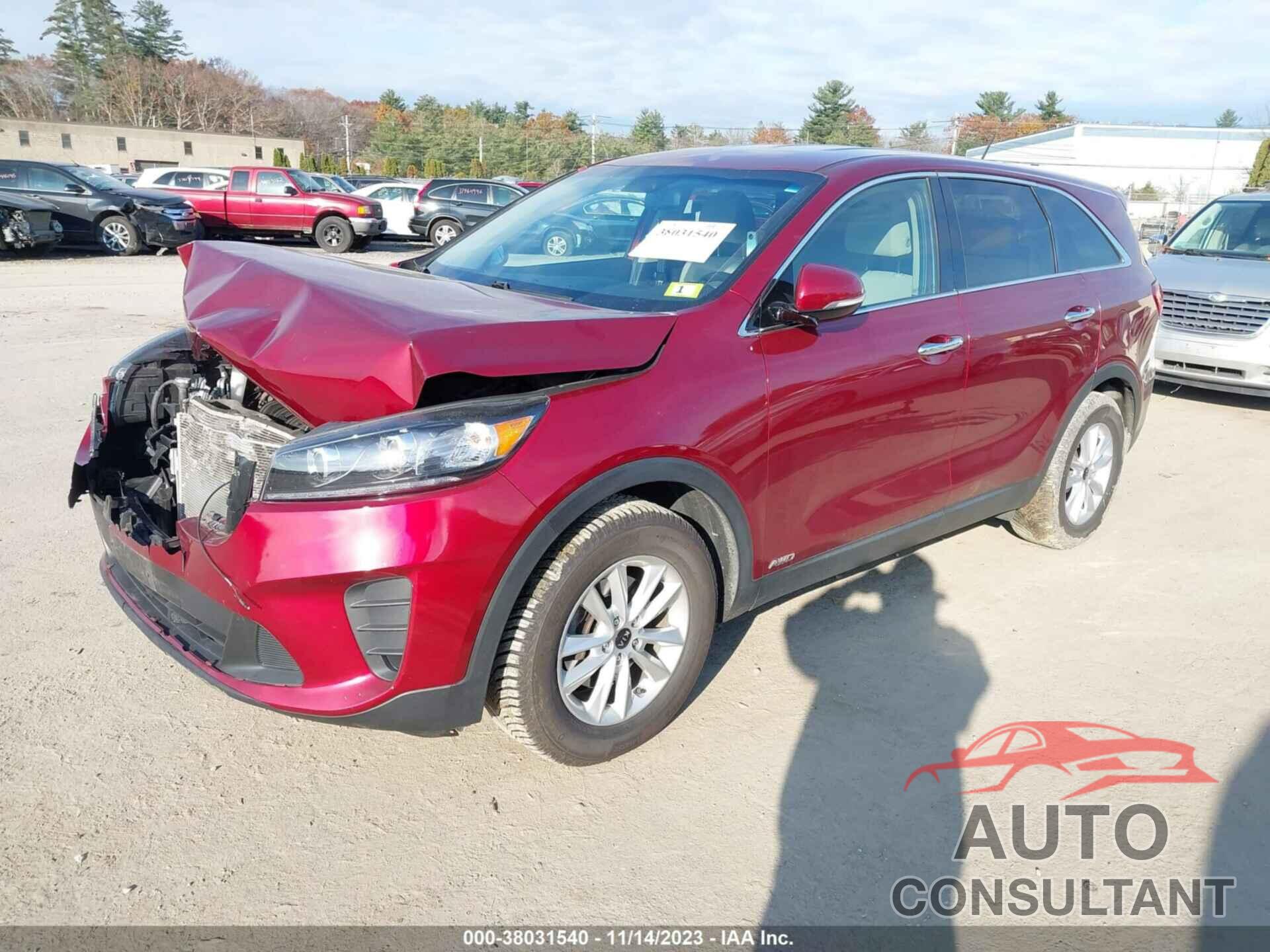 KIA SORENTO 2019 - 5XYPGDA36KG574755