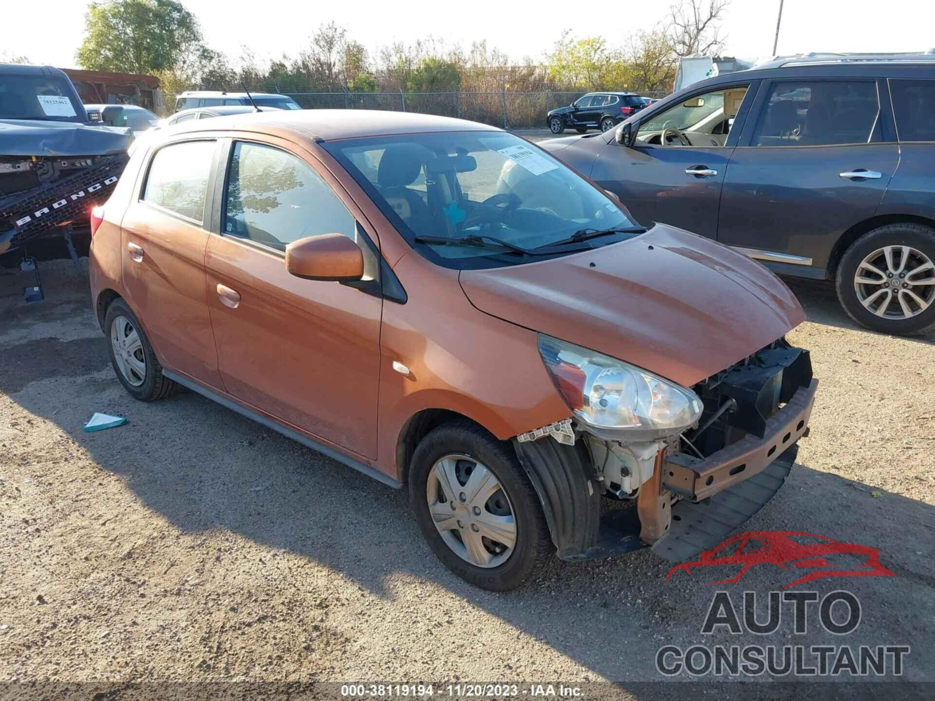 MITSUBISHI MIRAGE 2017 - ML32A3HJ3HH005794