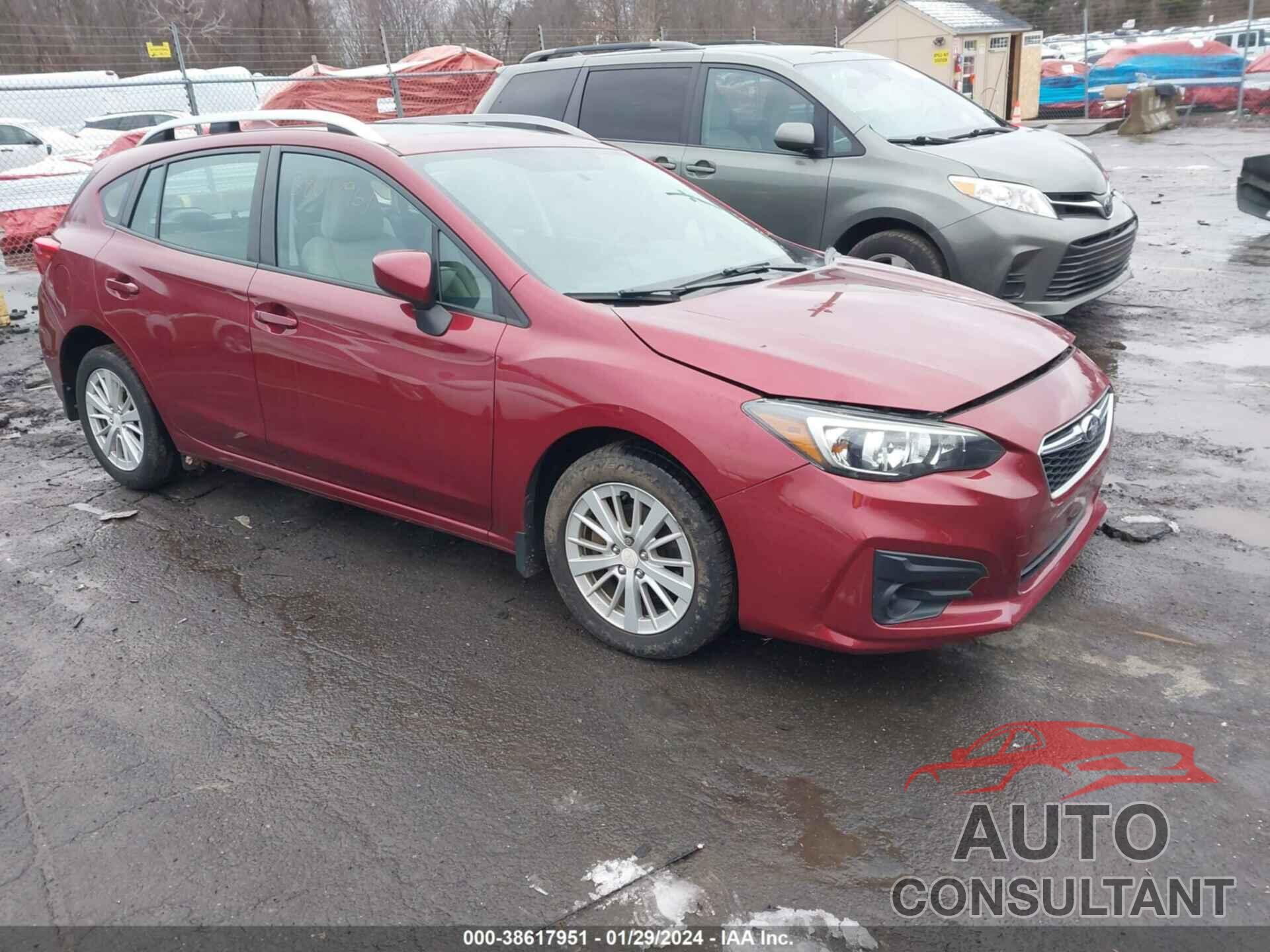 SUBARU IMPREZA 2017 - 4S3GTAB65H3705013